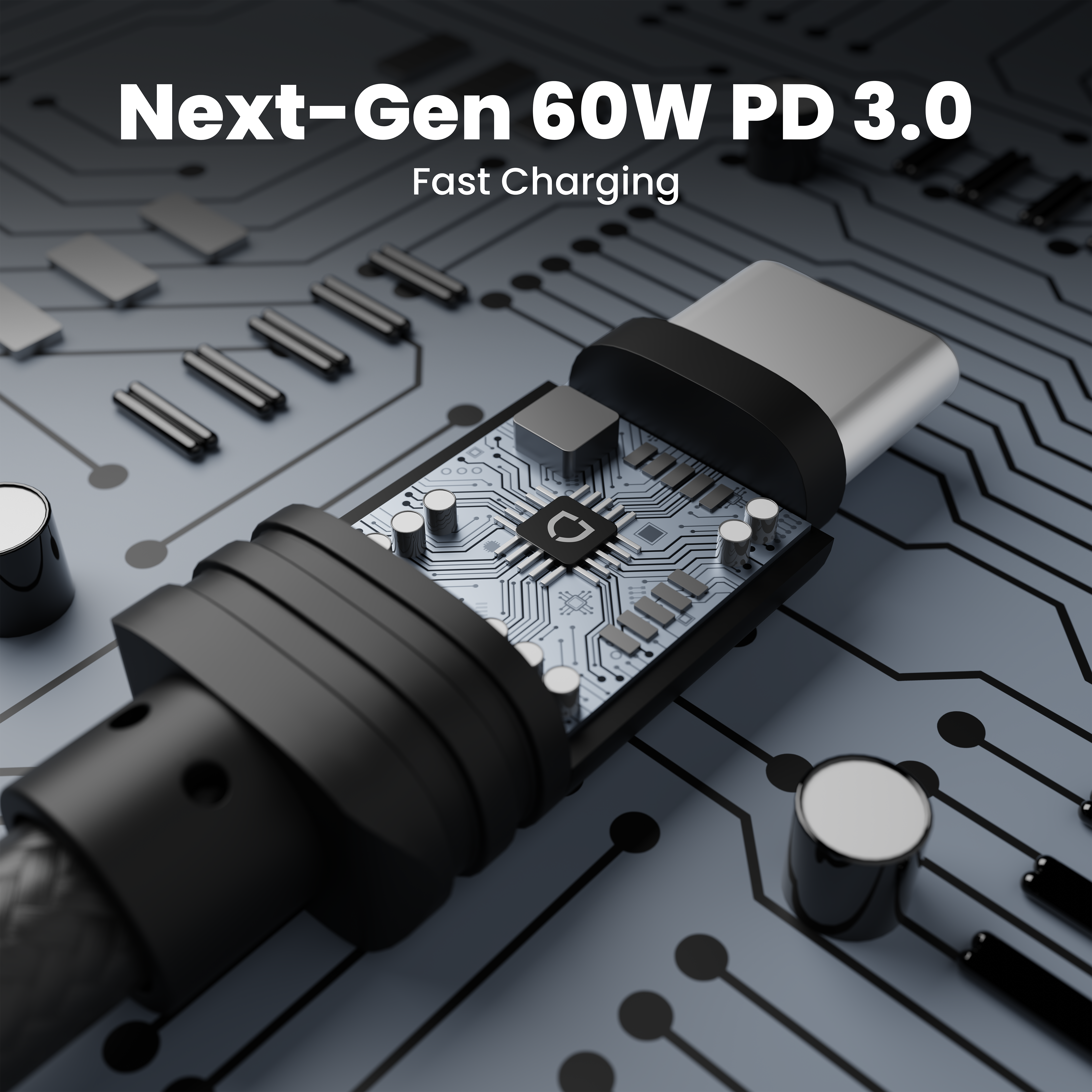 CORD 60W Type C to Type C Fast Charging Cable