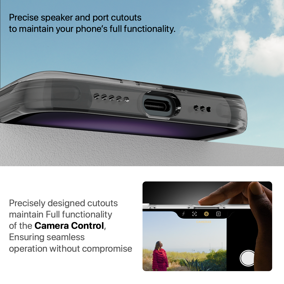 Super Crystal Case Cover For iPhone 16