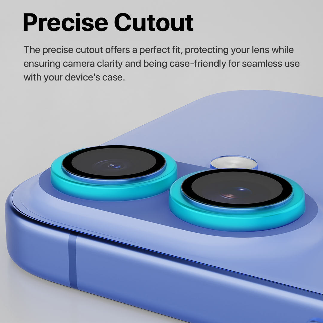 Clear Pro Lens Protector For iPhone 16 Plus