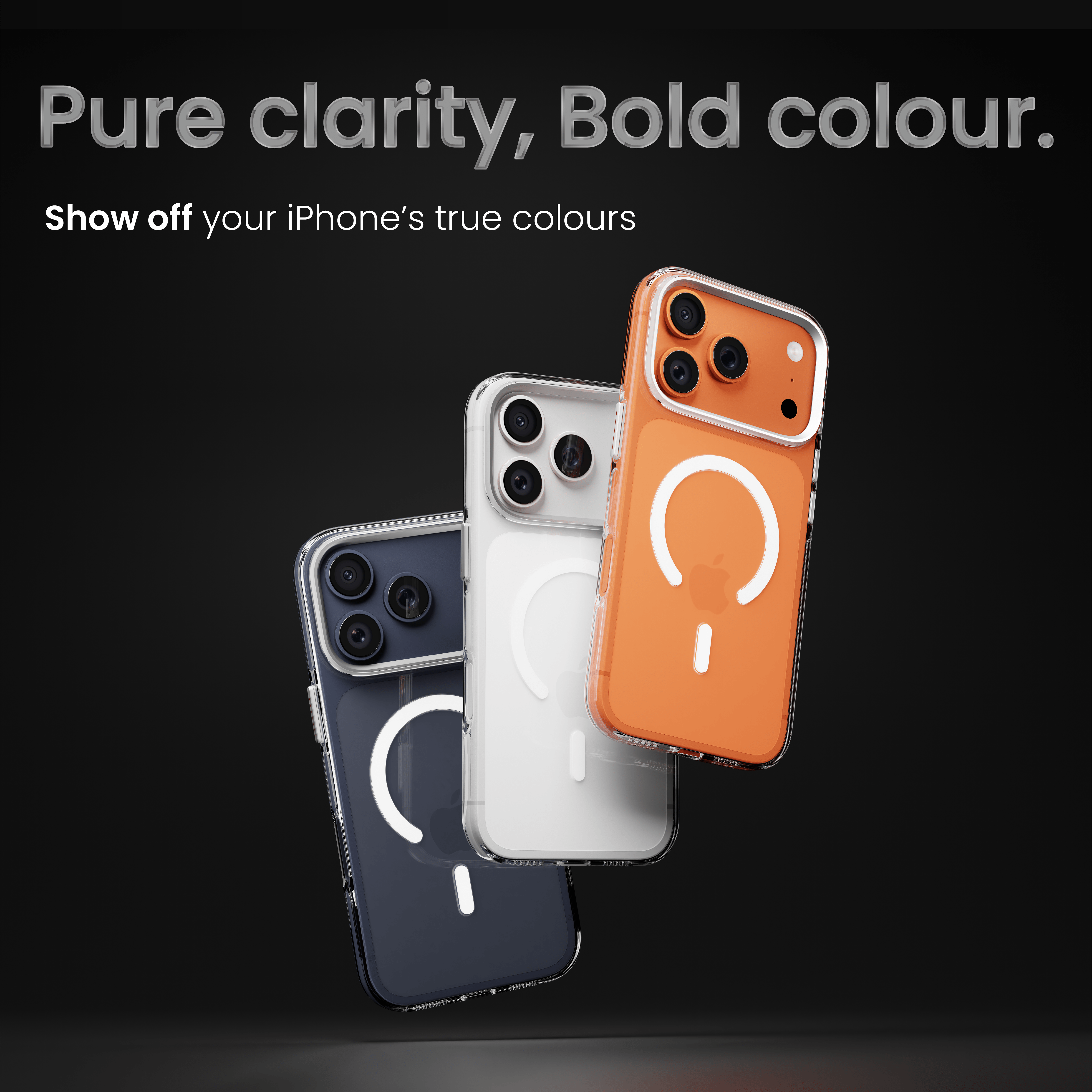 Super Crystal Case Cover For iPhone 17 Pro Max