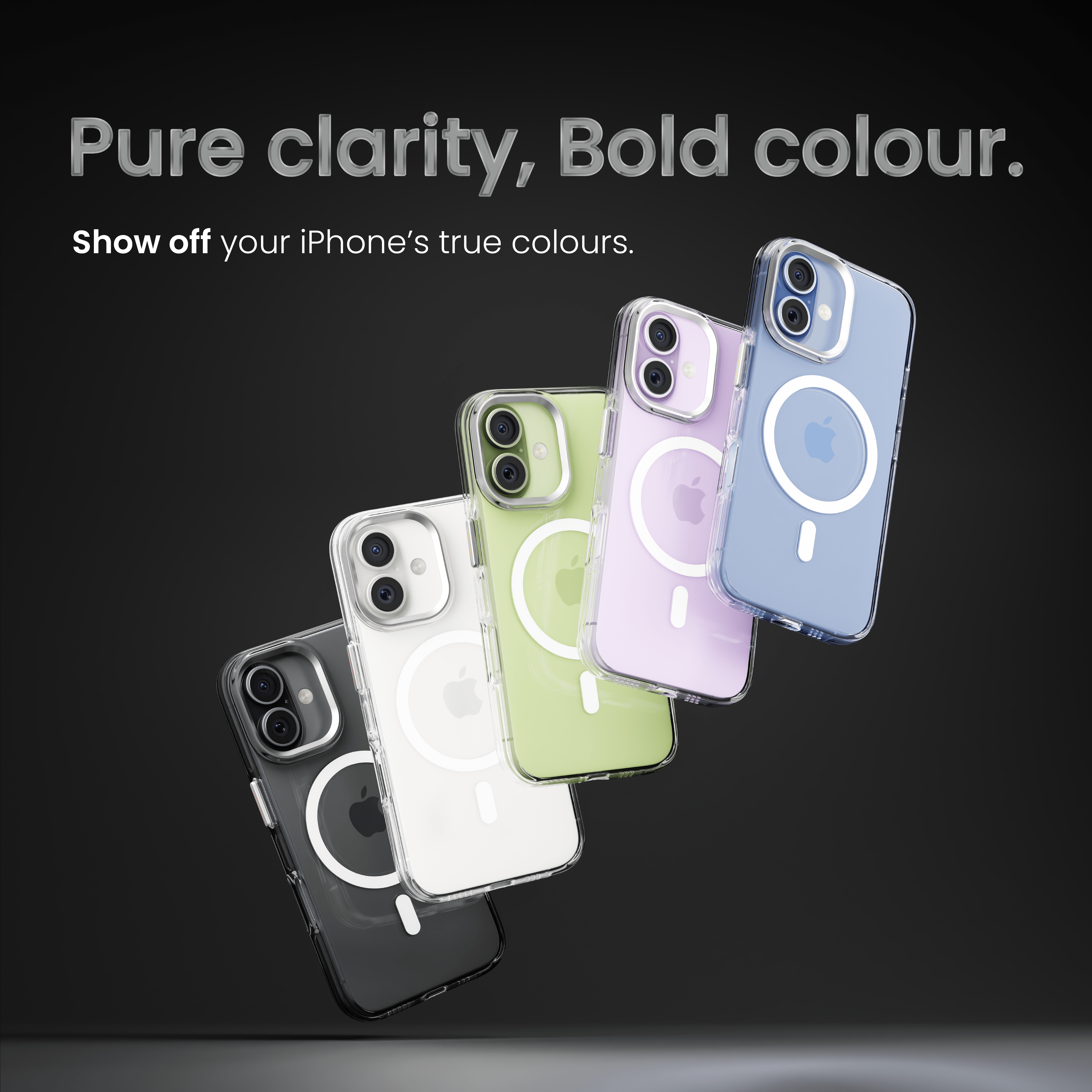 Super Crystal Case Cover For iPhone 17