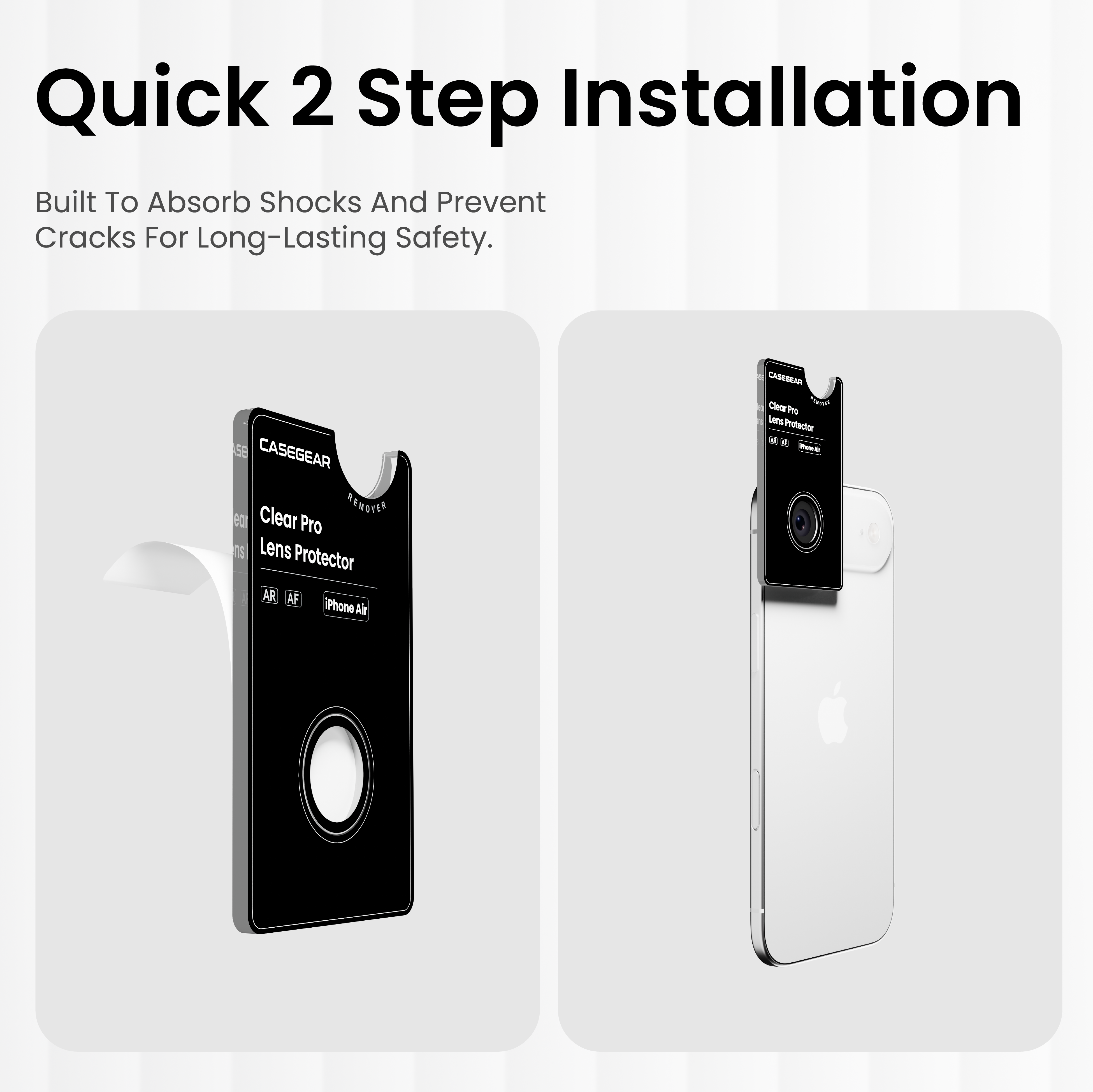 Clear Pro Lens Protector For iPhone Air