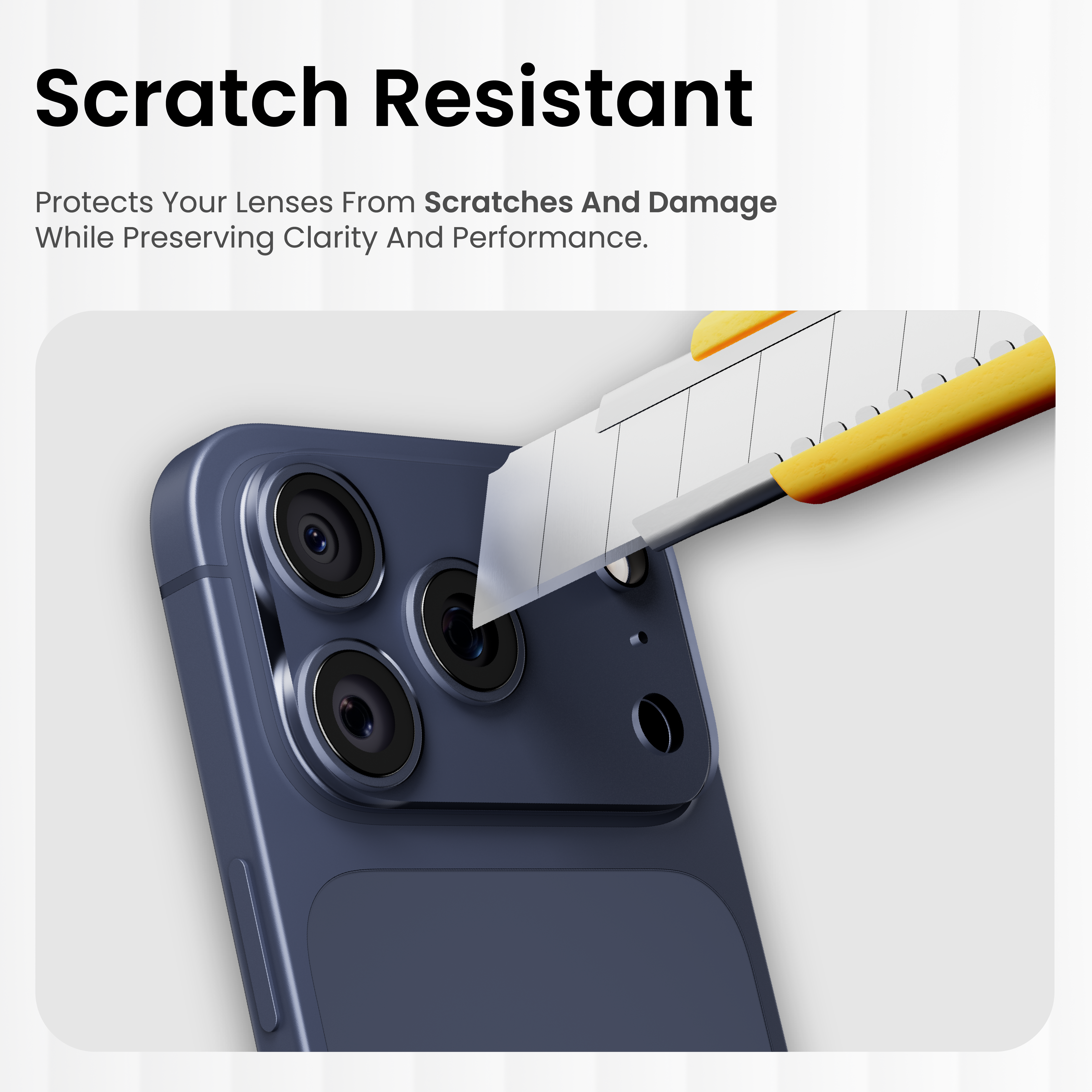 Clear Lens Protector For iPhone 17 Pro Max