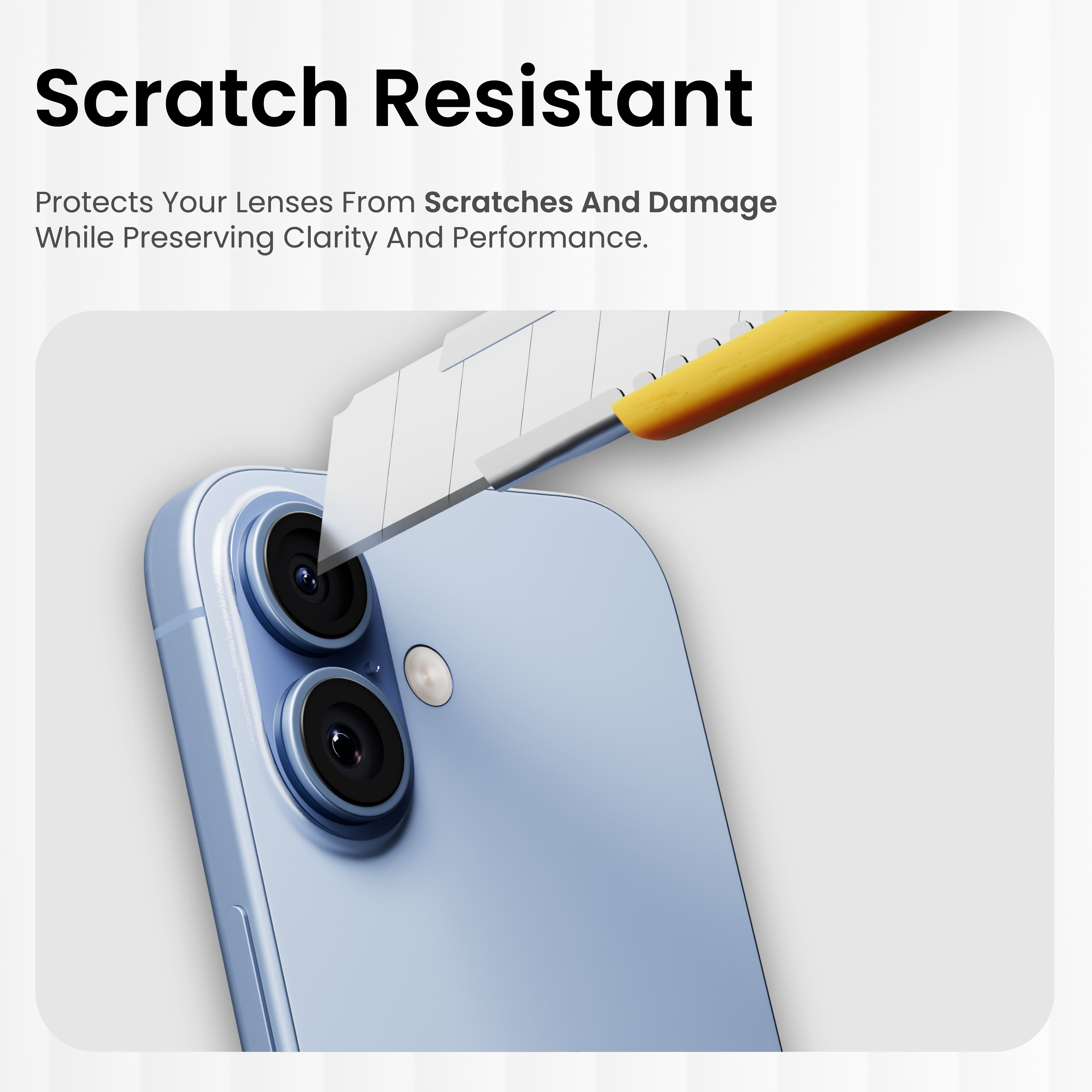 Clear Pro Lens Protector For iPhone 17