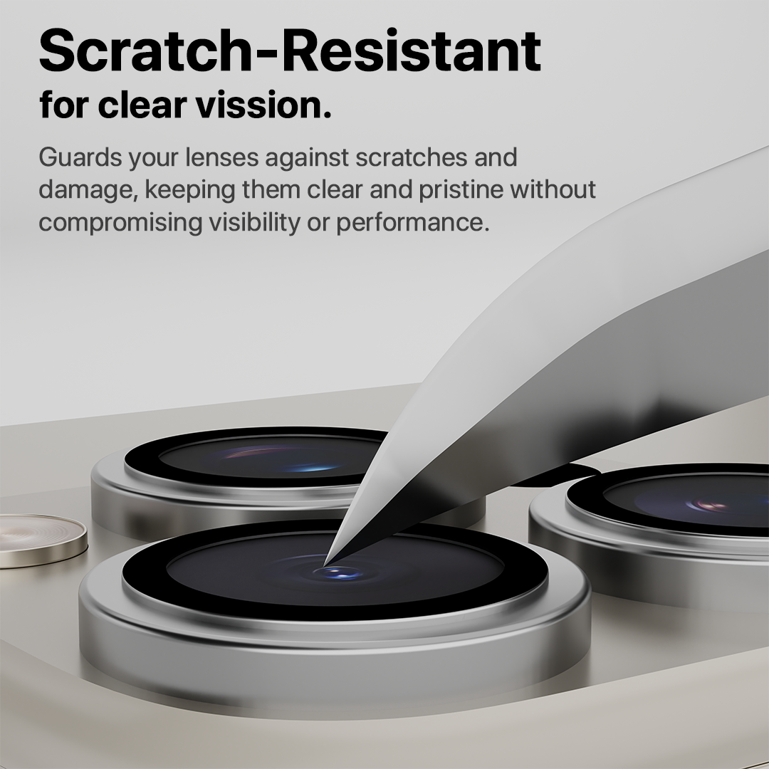 Clear Pro Lens Protector For iPhone 16 Pro