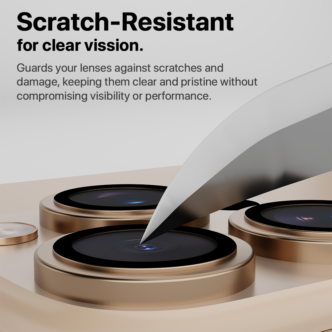 Clear Pro Lens Protector For iPhone 16 Pro