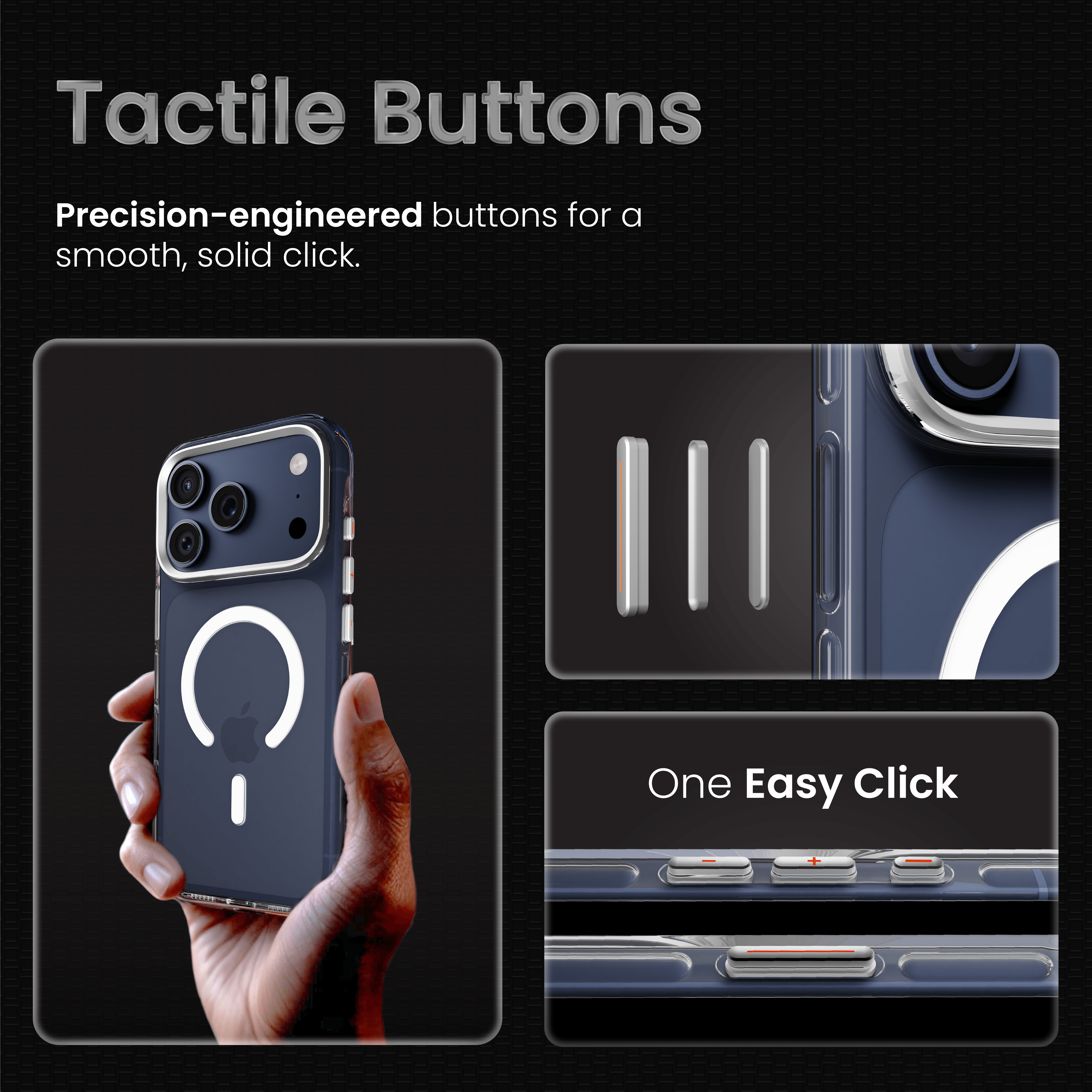 Super Crystal Case Cover For iPhone 17 Pro Max