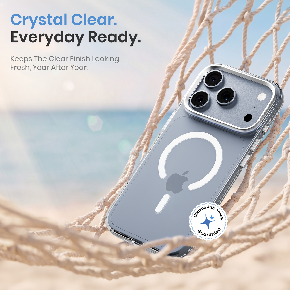 Super Crystal Case Cover For iPhone 18 Pro