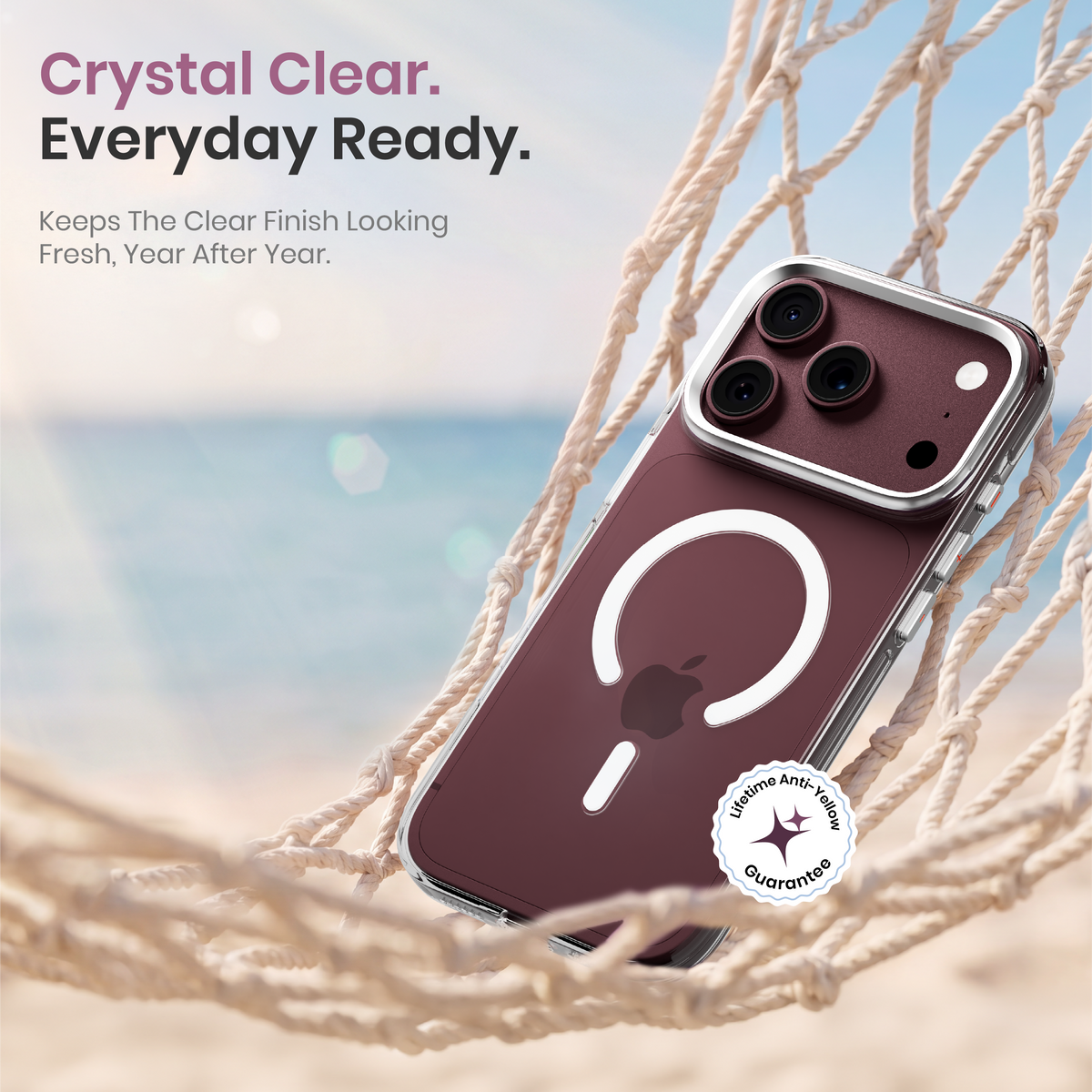 Super Crystal Case Cover For iPhone 18 Pro Max