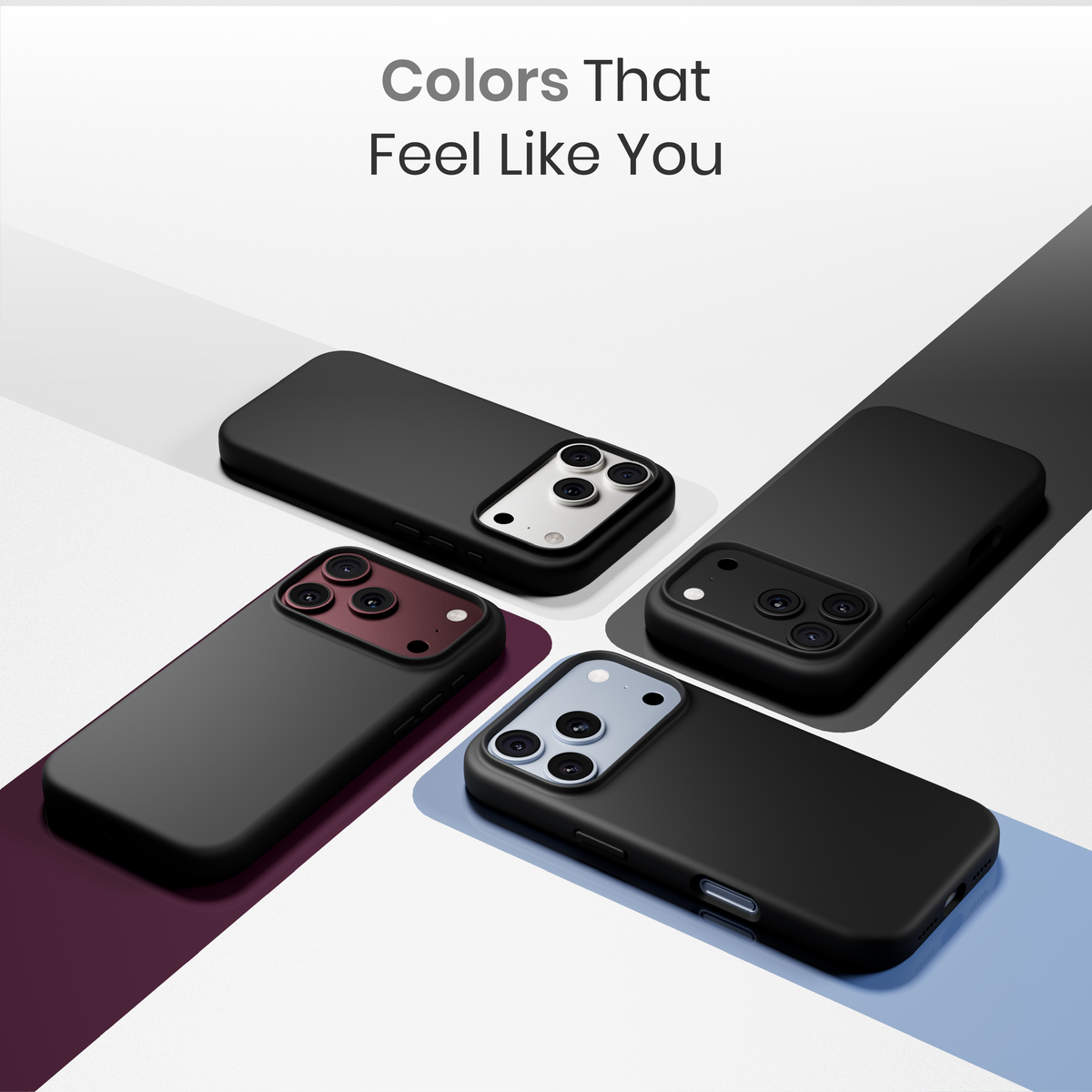 Silicone Snap Fit Case Cover For iPhone 18 Pro