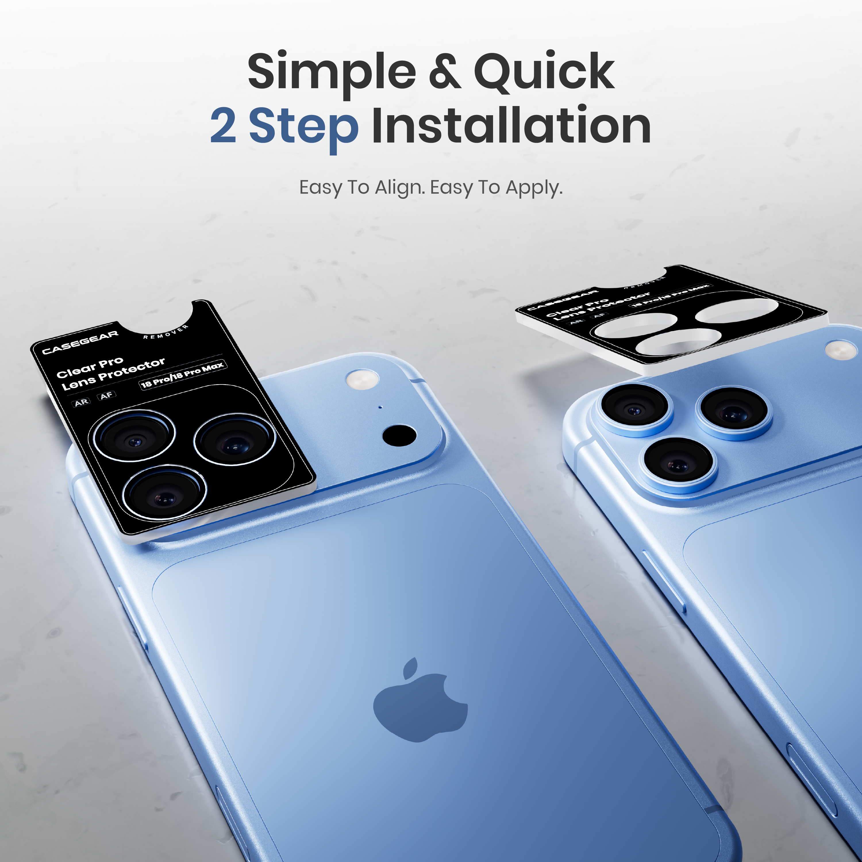Clear Pro Lens Protector For iPhone 18 Pro Max