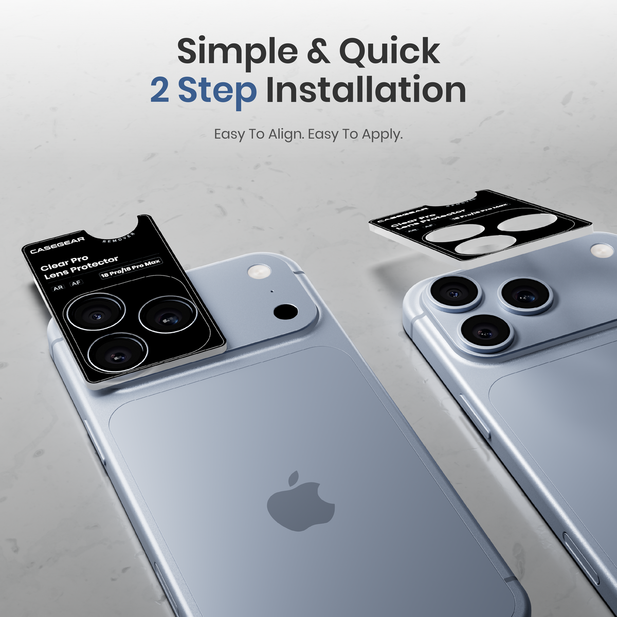 Clear Pro Lens Protector For iPhone 18 Pro Max