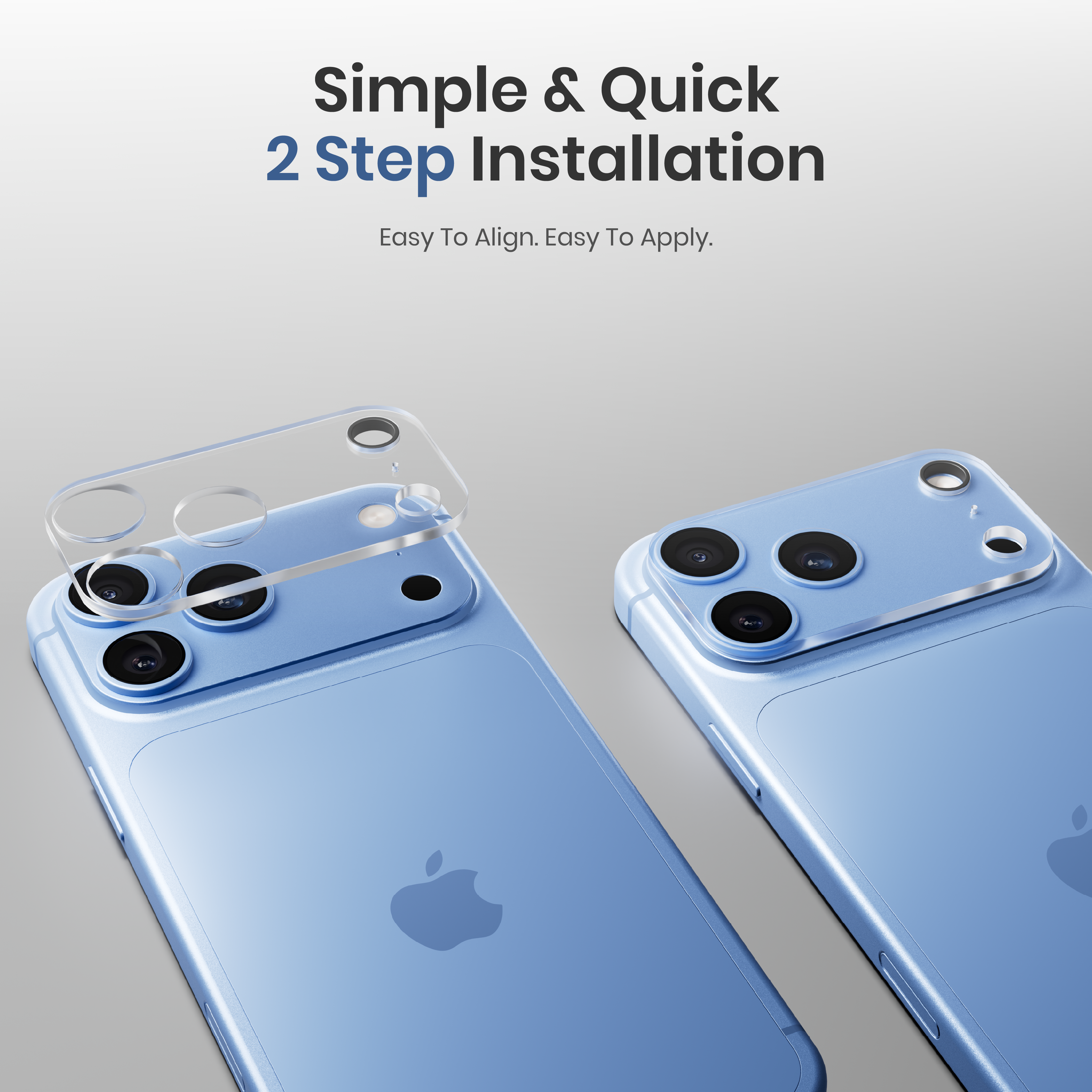 Clear Lens Protector For iPhone 18 Pro