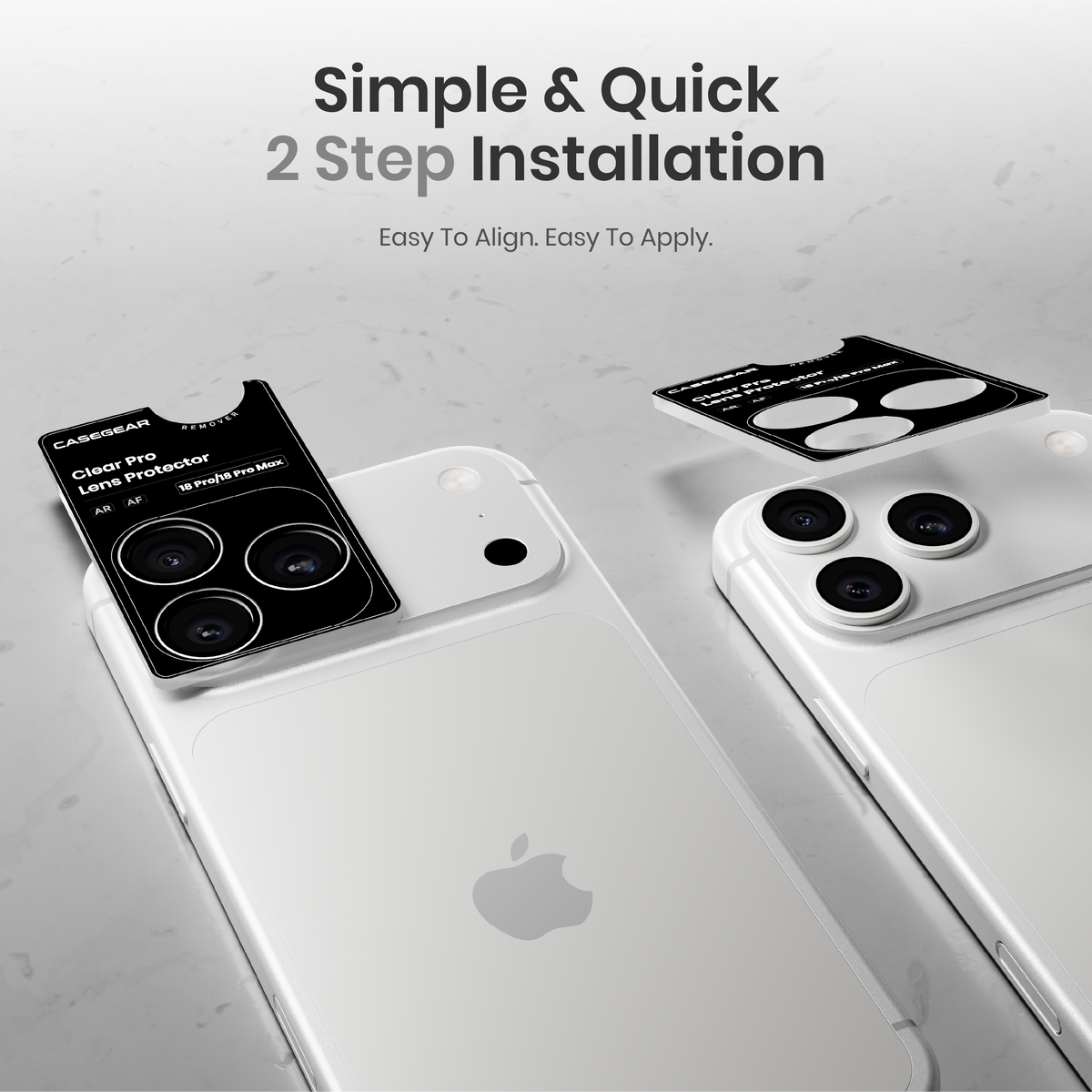 Clear Pro Lens Protector For iPhone 18 Pro Max