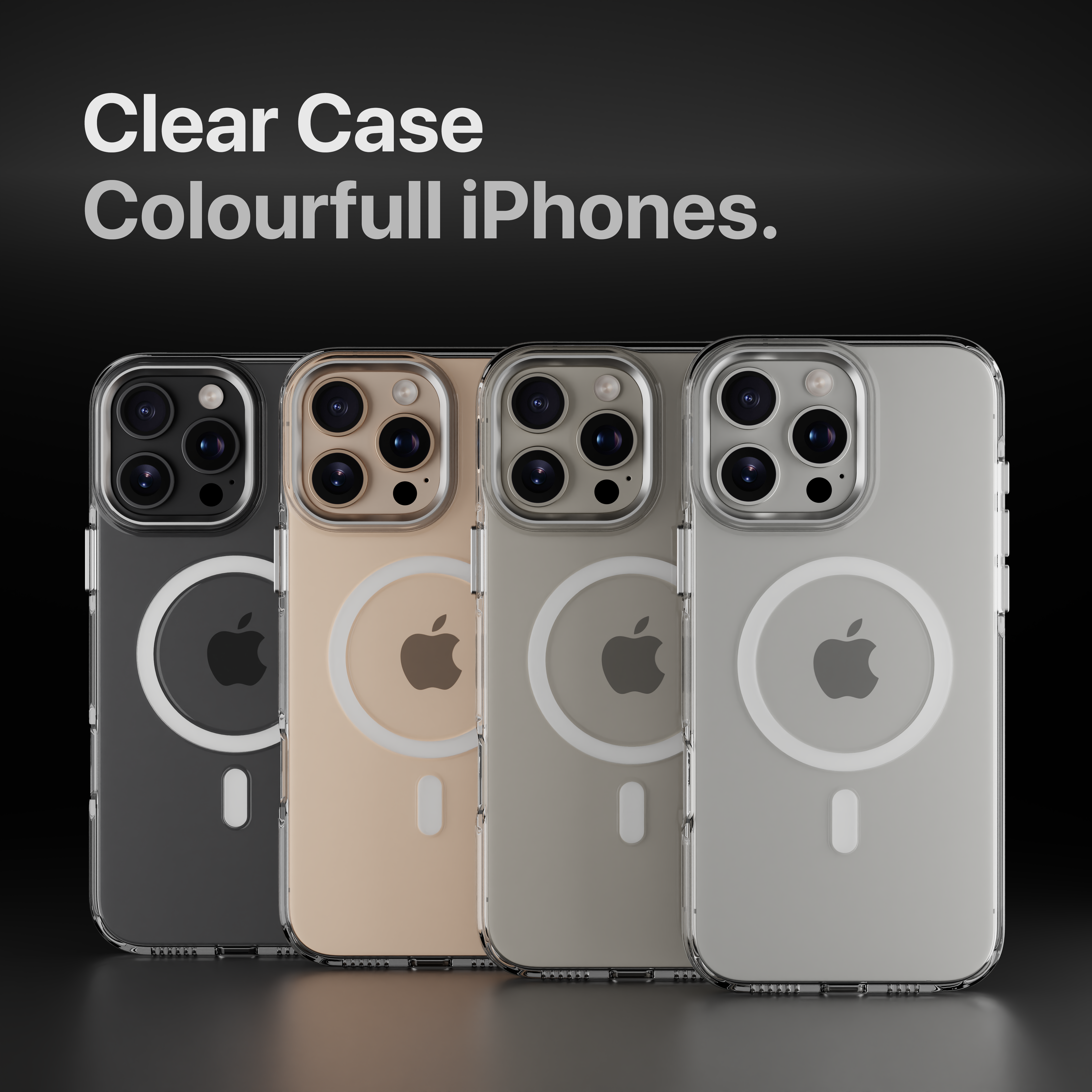 Super Crystal Case Cover For iPhone 16 Pro Max