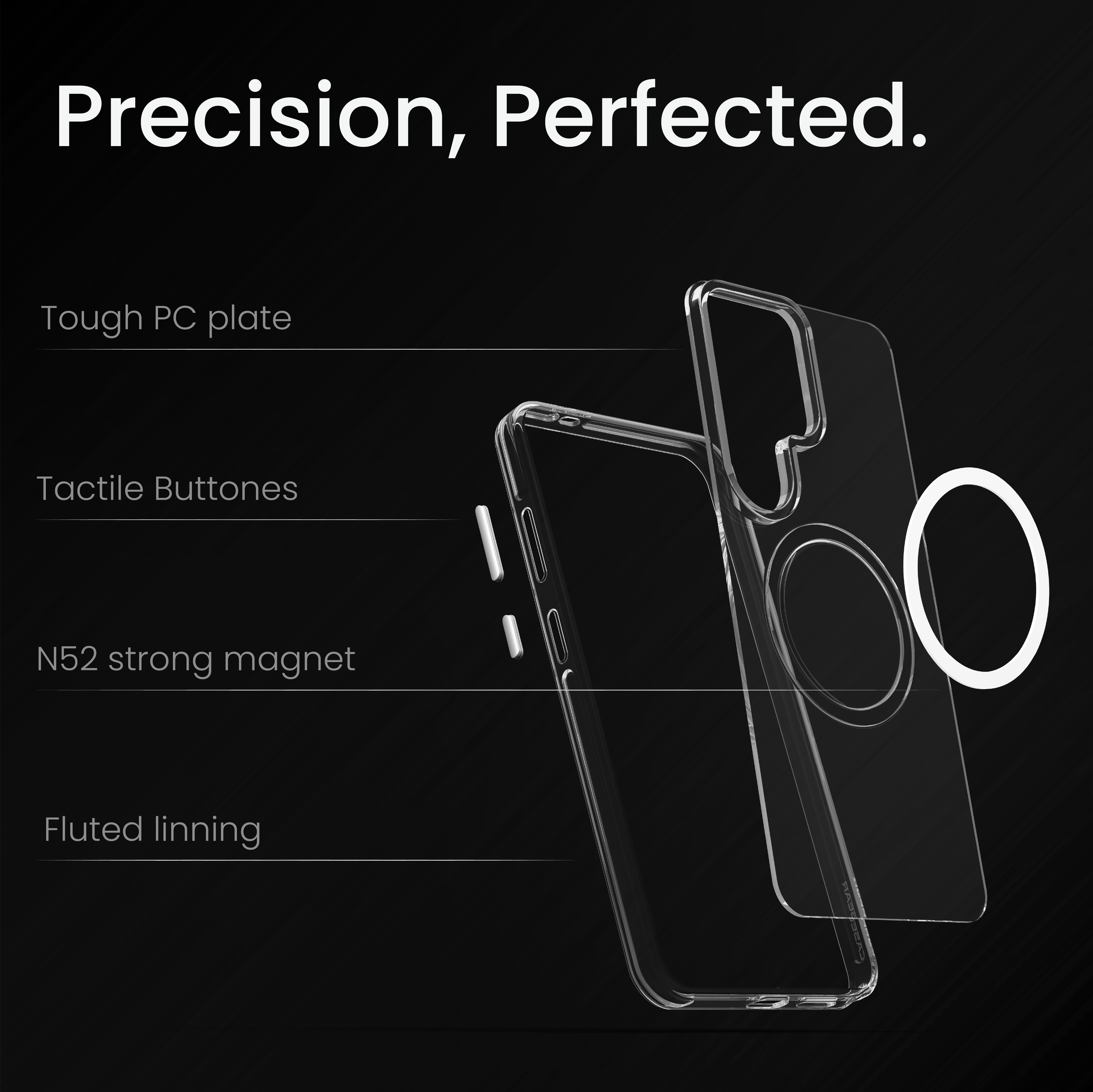 Super Crystal Case Cover For Samsung S26 Ultra