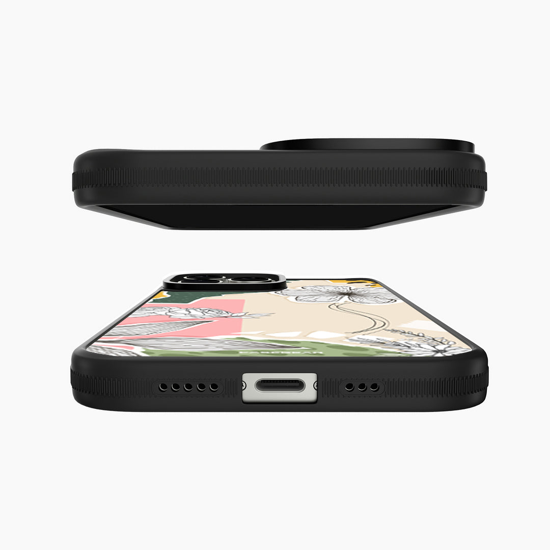 Paper Flower Case For iPhone 15 Pro Max