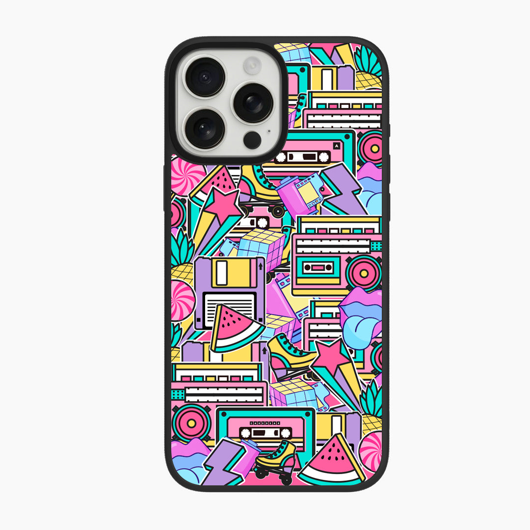 Retro Revival Case For iPhone 15 Pro