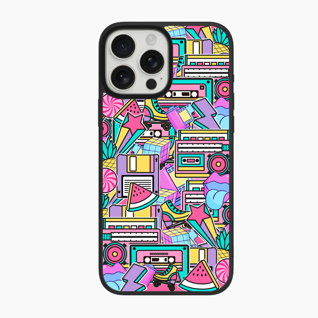 Retro Revival Case For iPhone 15 Pro Max