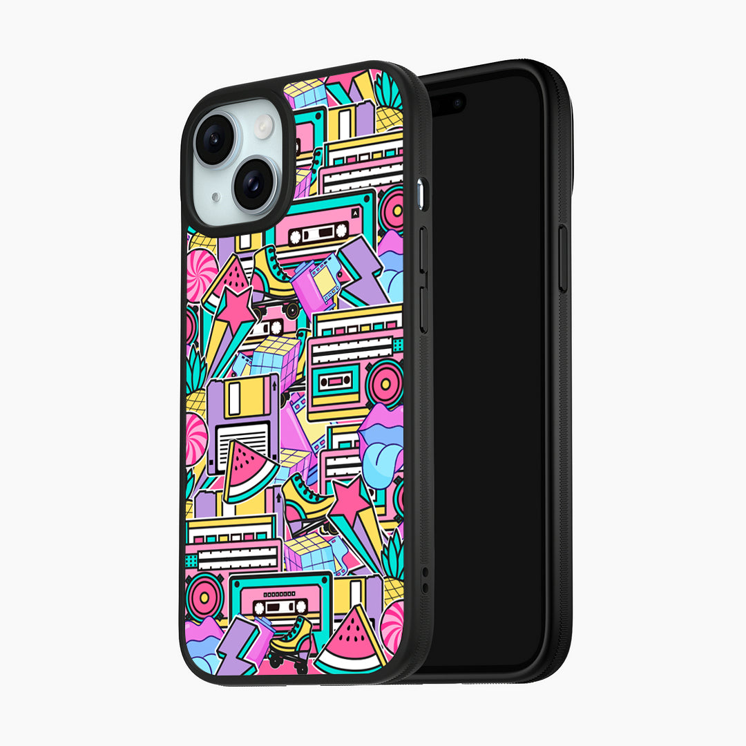 Retro Revival Case For iPhone 15