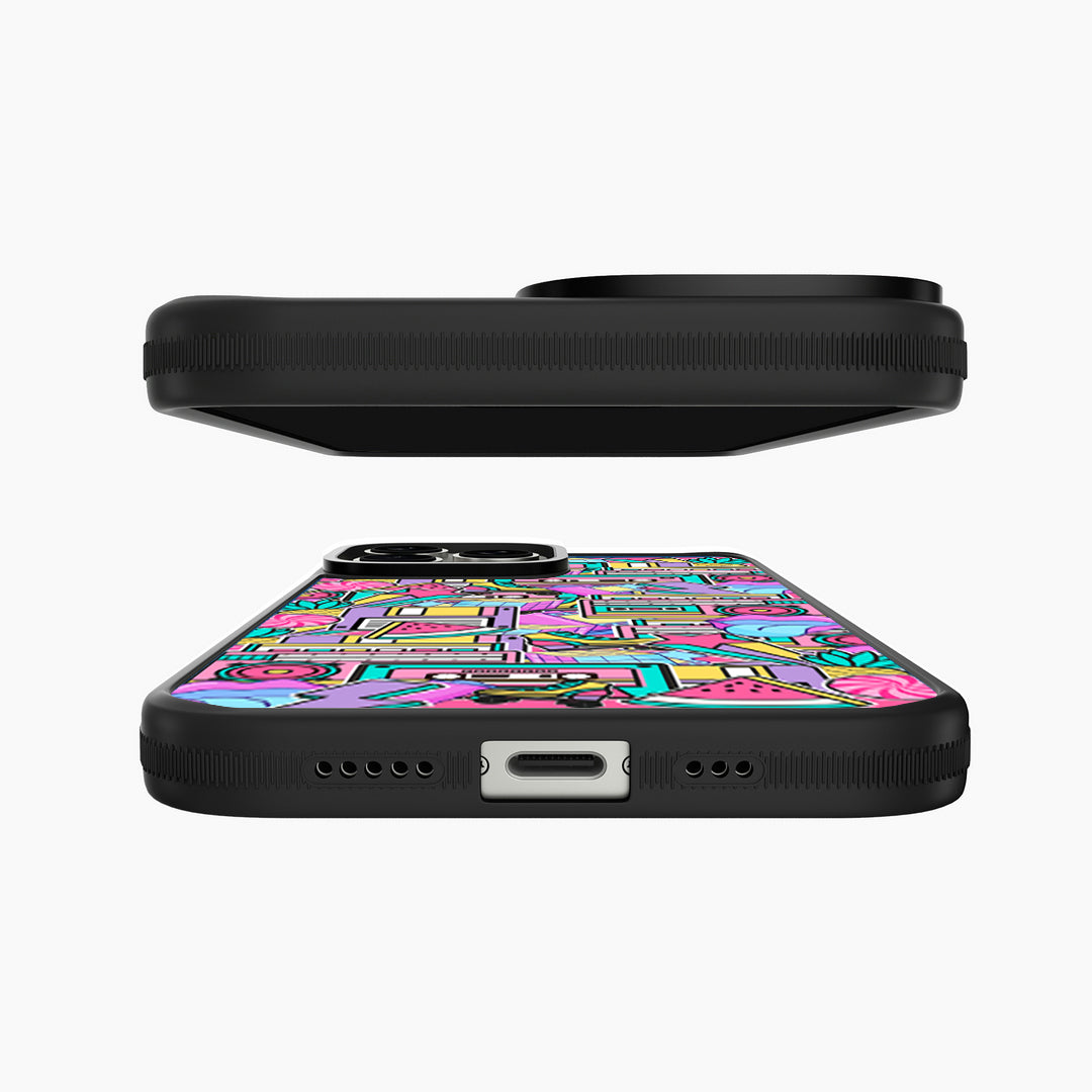 Retro Revival Case For iPhone 15 Pro