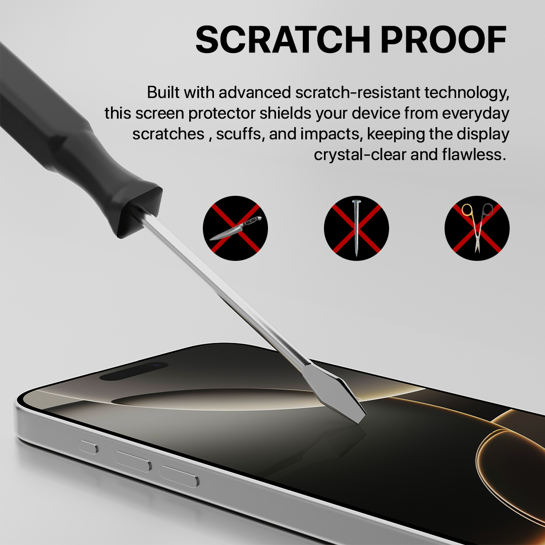 5D Ultra Impact Screen Protector For iPhone 16 Pro