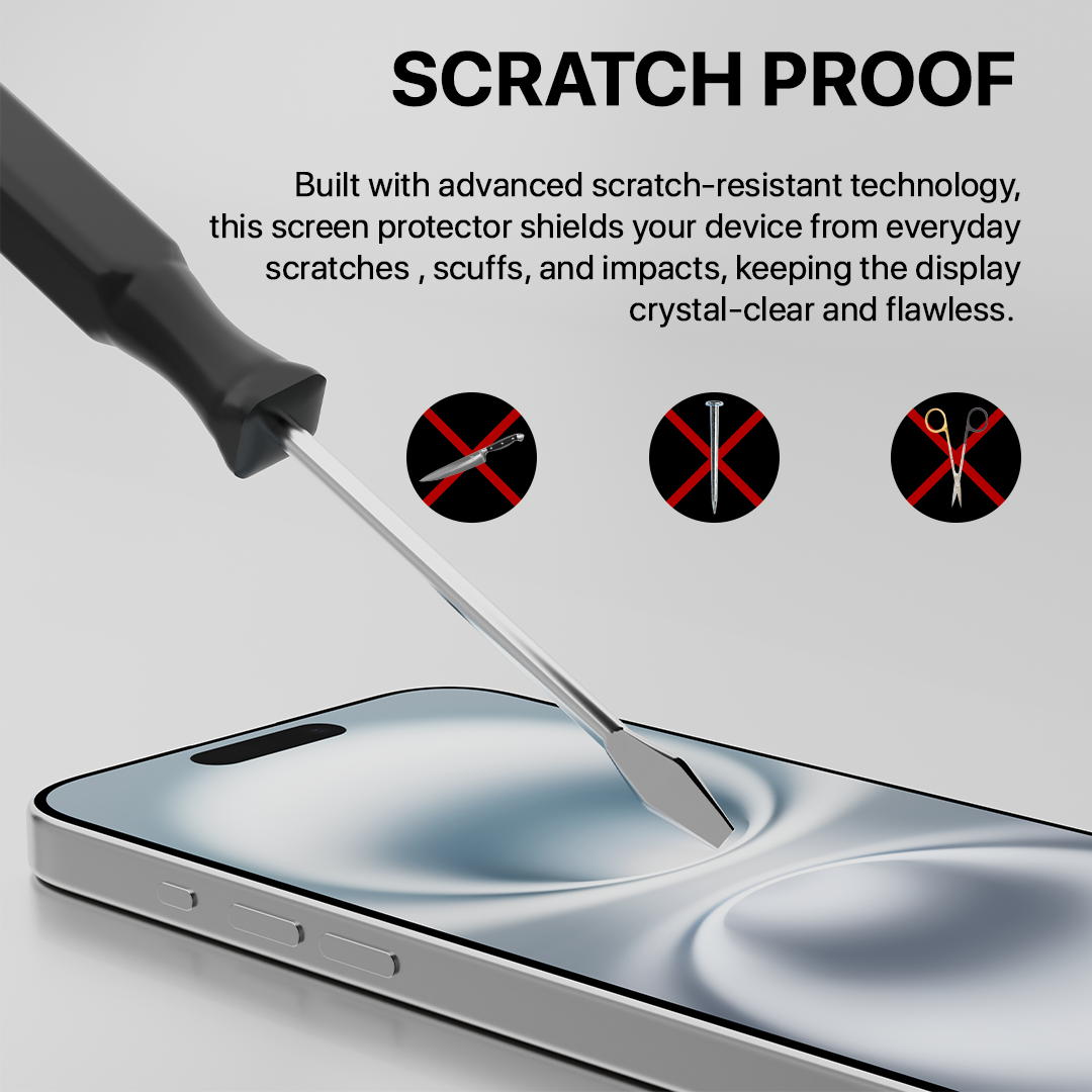 5D Ultra Impact Screen Protector For iPhone 16 Plus