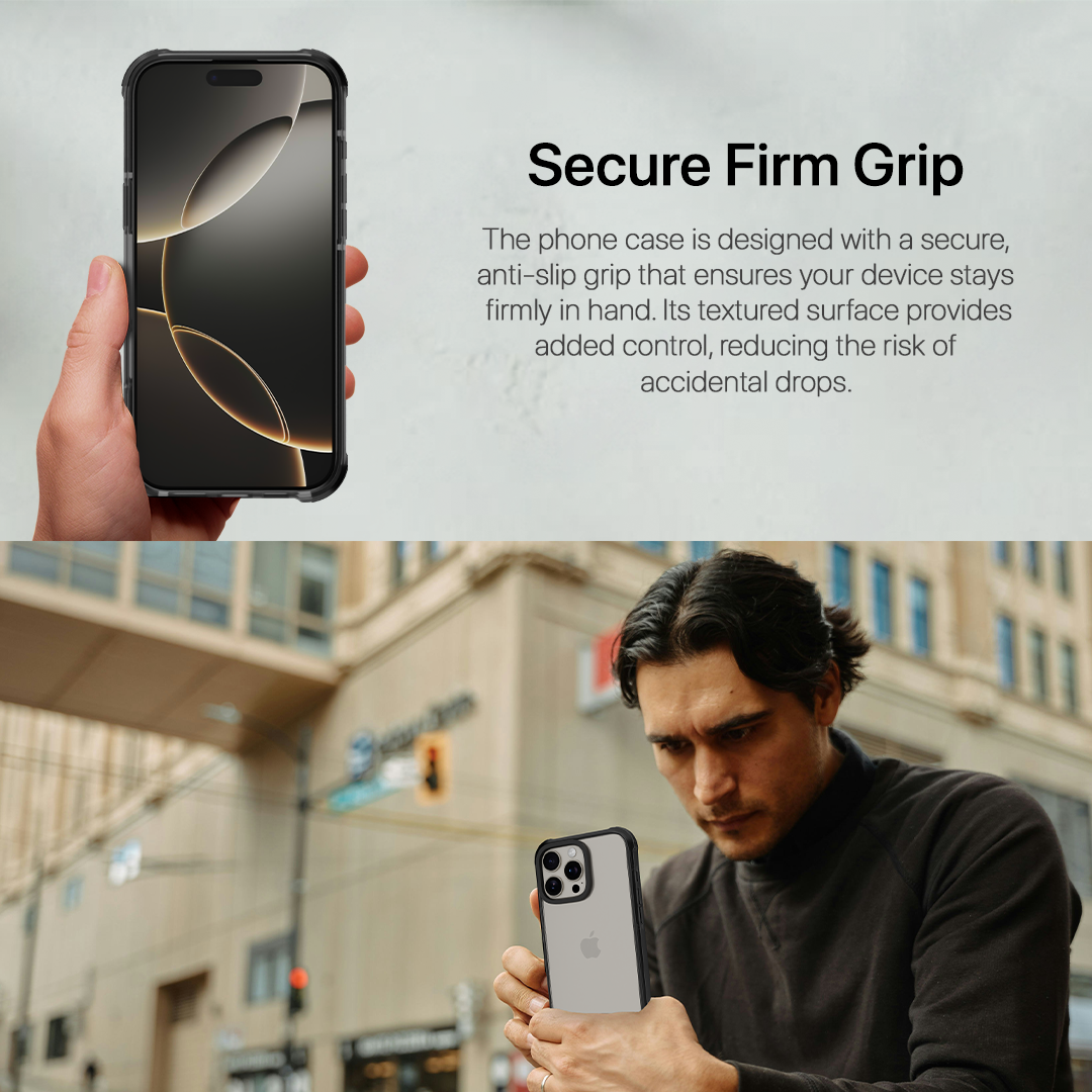 Grip Armour Case Cover For iPhone 16 Pro