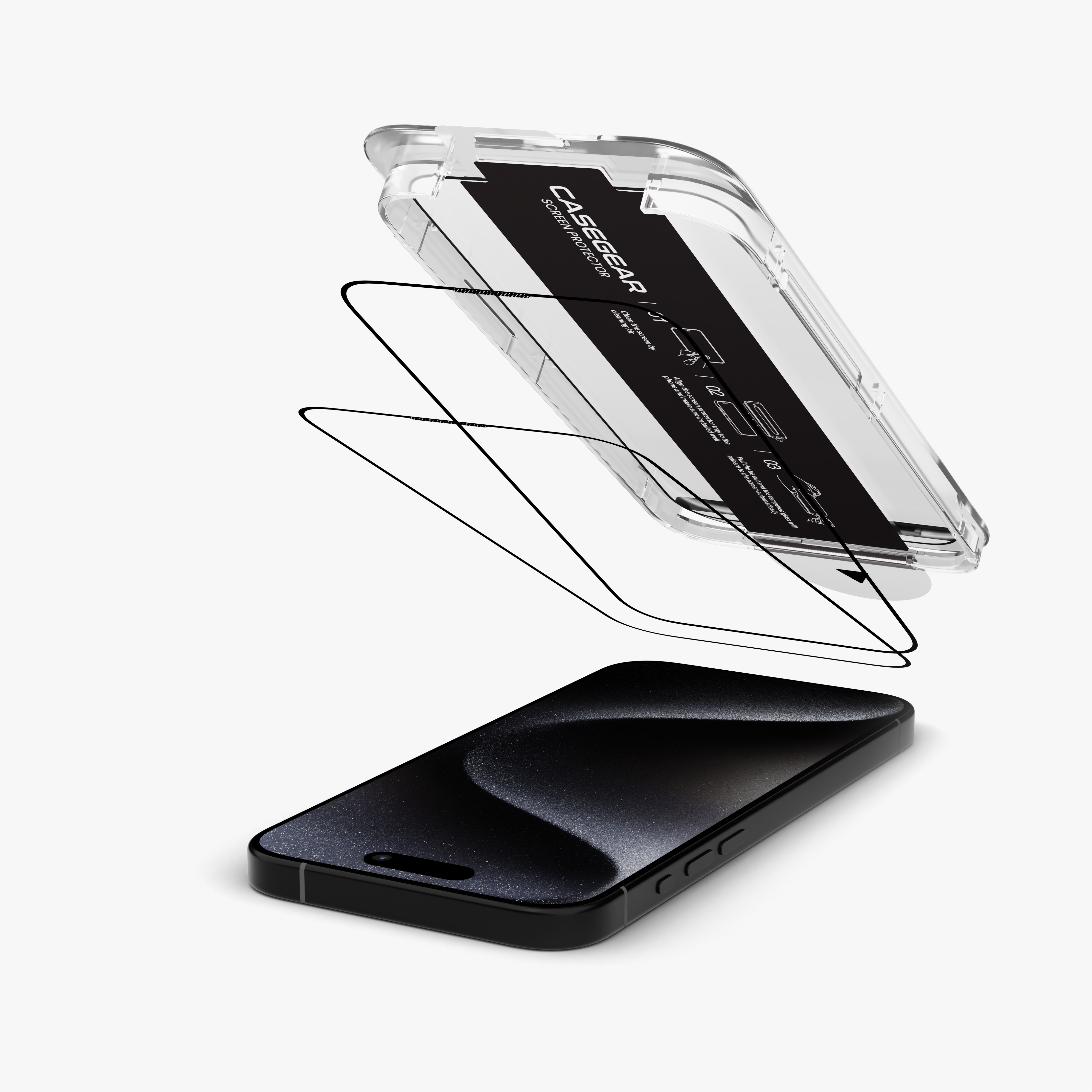 Impact Pro Screen Protector For iPhone 15 Pro