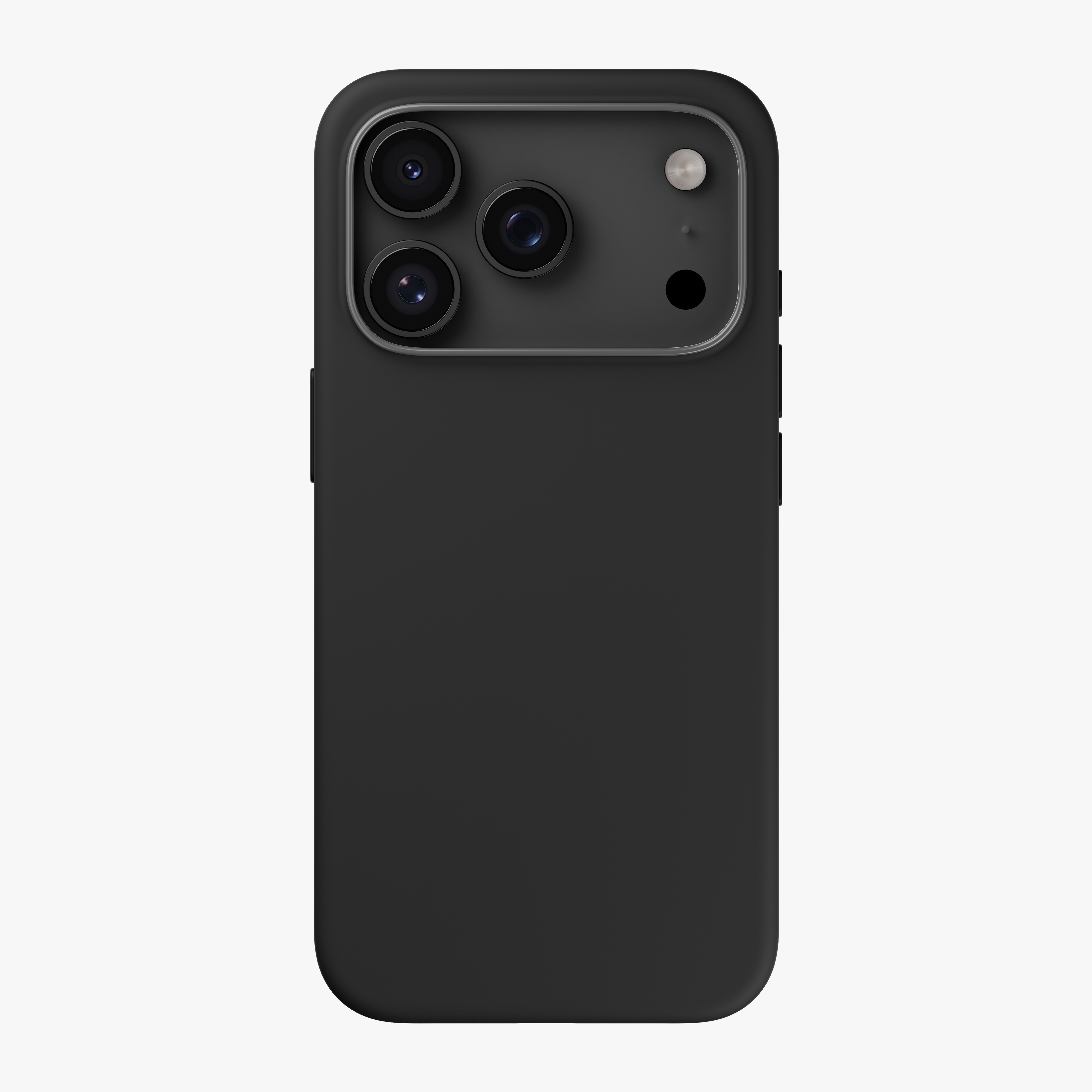 Silicone Snap Fit Case Cover For iPhone 17 Pro