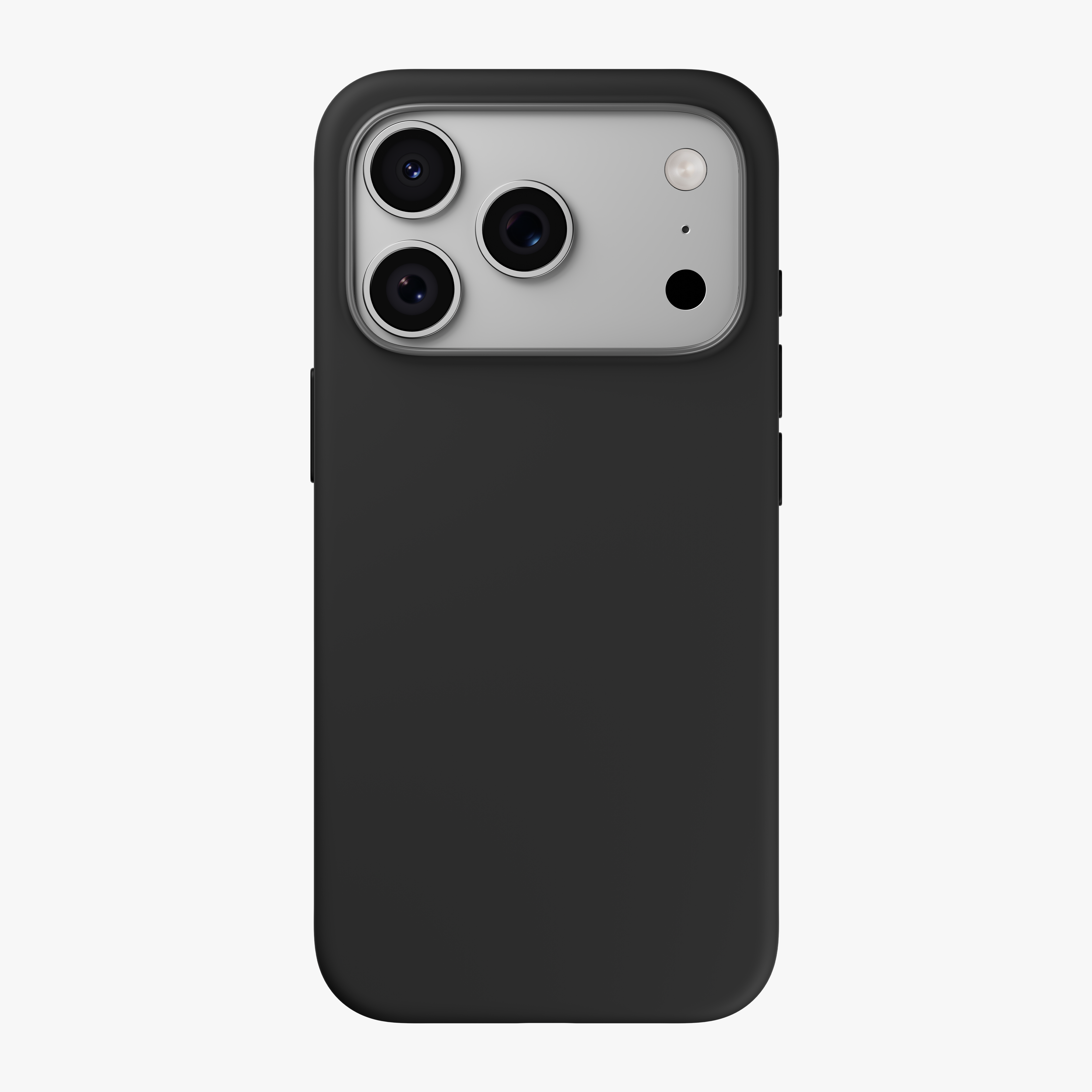 Silicone Snap Fit Case Cover For iPhone 17 Pro