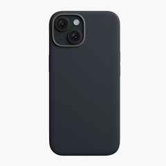 Silicone Snap Fit Case Cover For iPhone 15