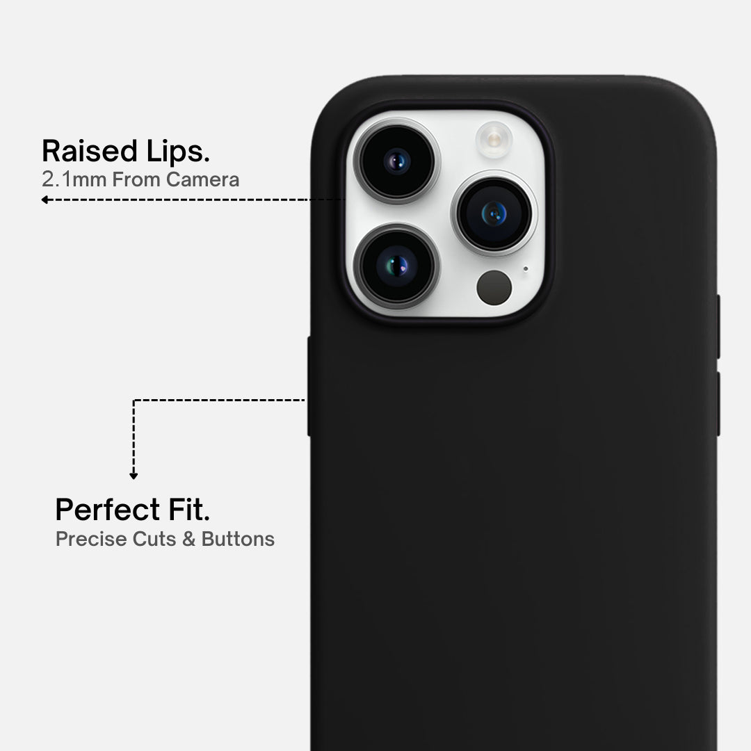 Silicone Grip Case For iPhone 14 Pro