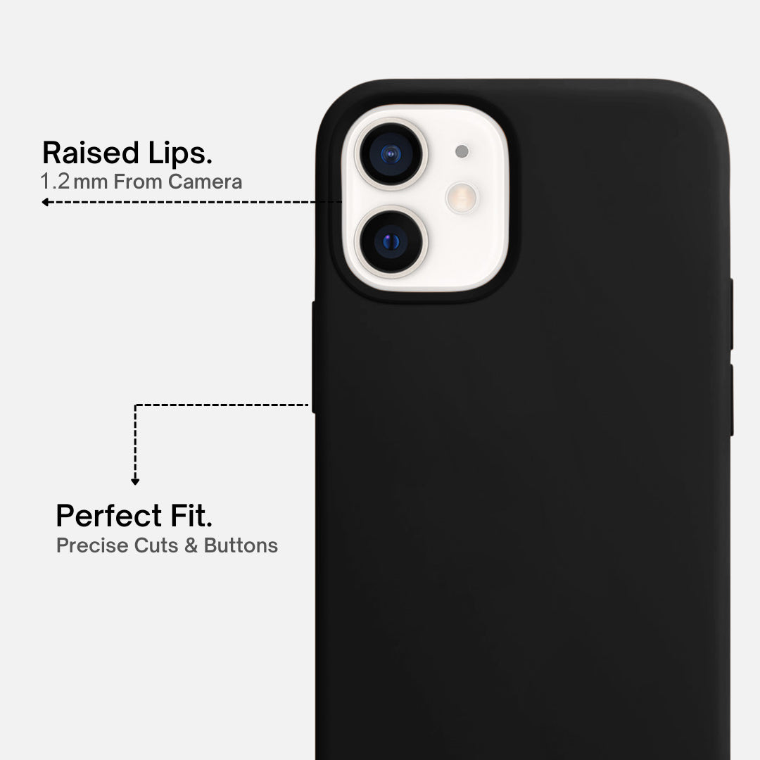 Silicone Grip Case For iPhone 12