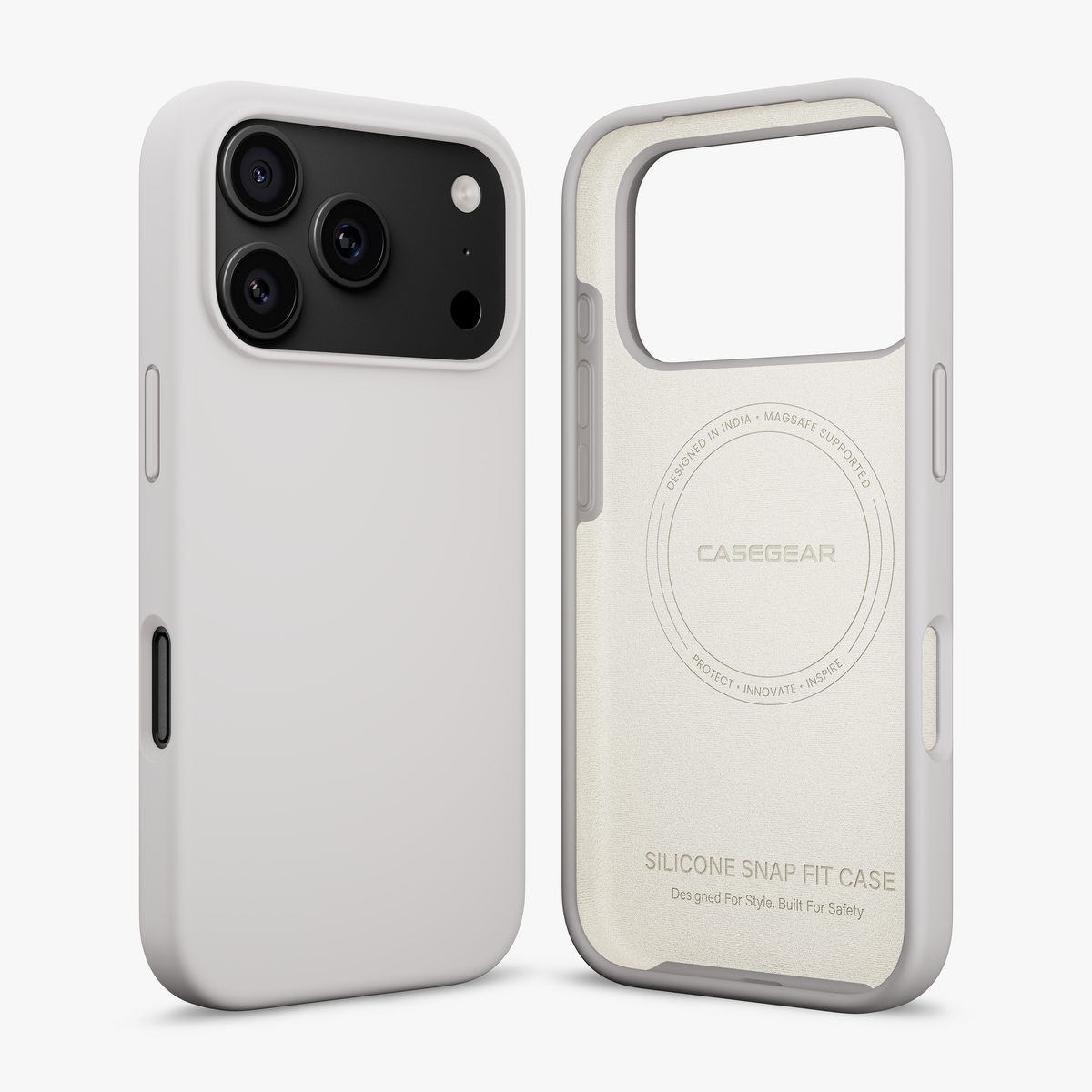 Silicone Snap Fit Case Cover For iPhone 18 Pro Max