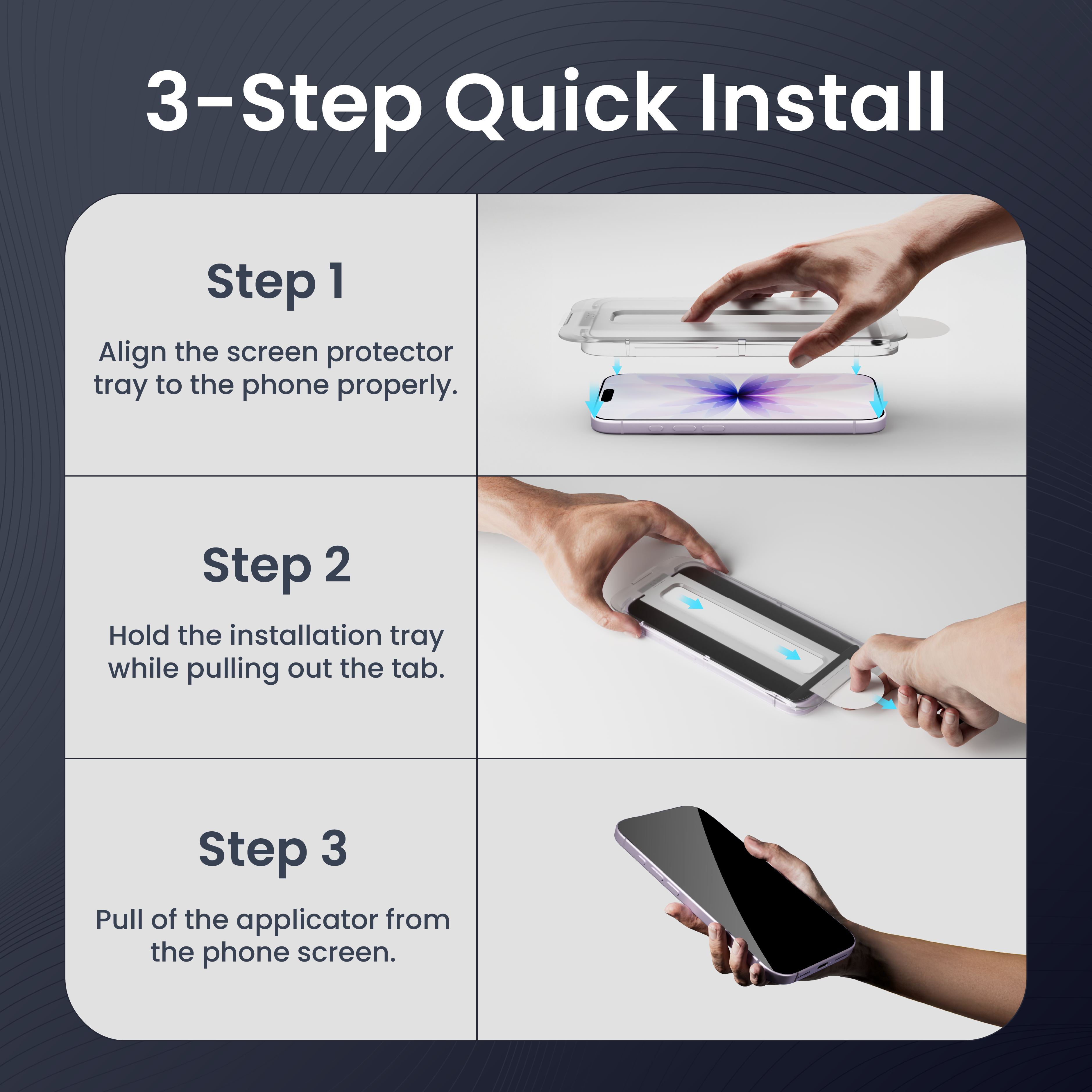 Impact Pro (Privacy) Screen Protector For iPhone 17