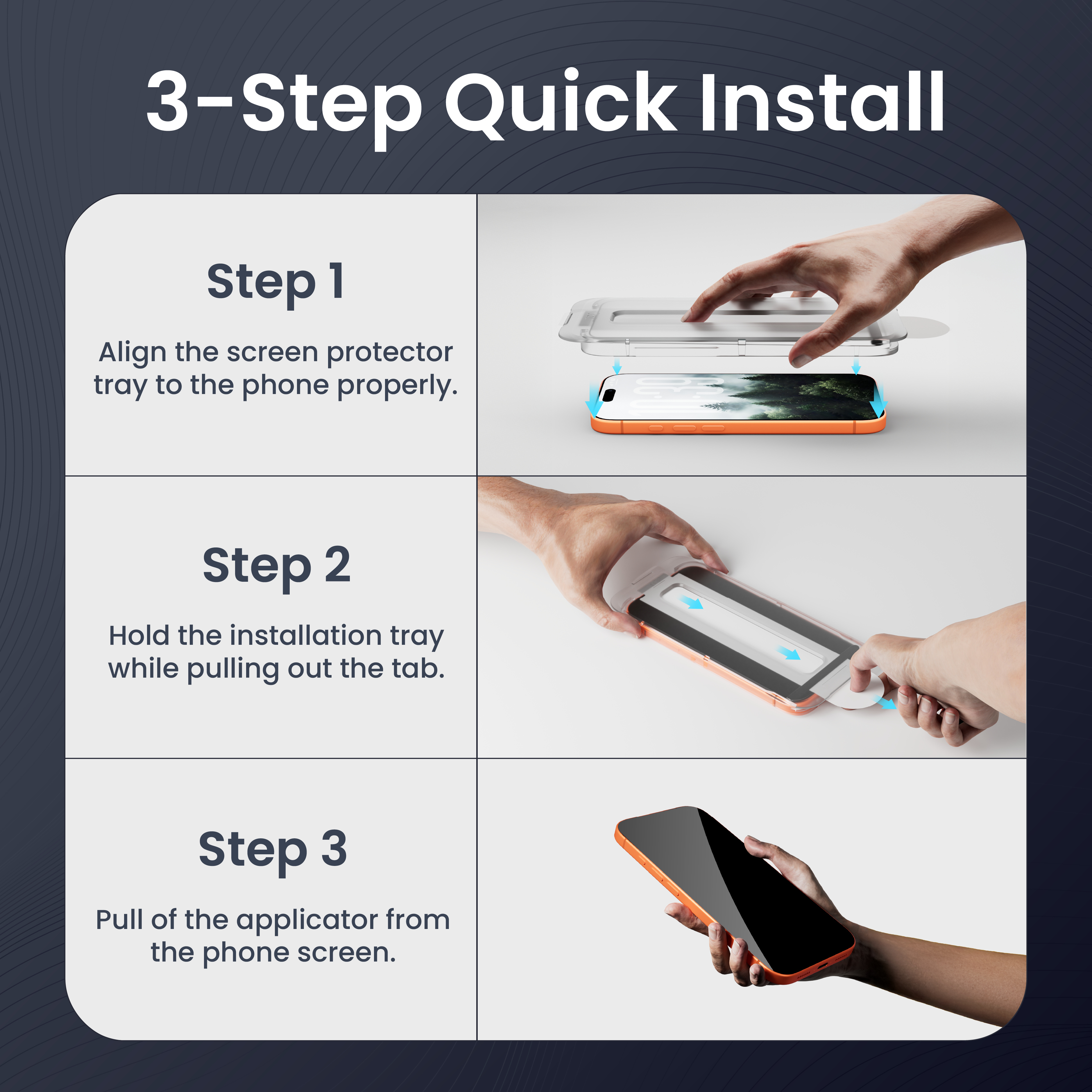 Impact Pro (Privacy) Screen Protector For iPhone 17 Pro Max