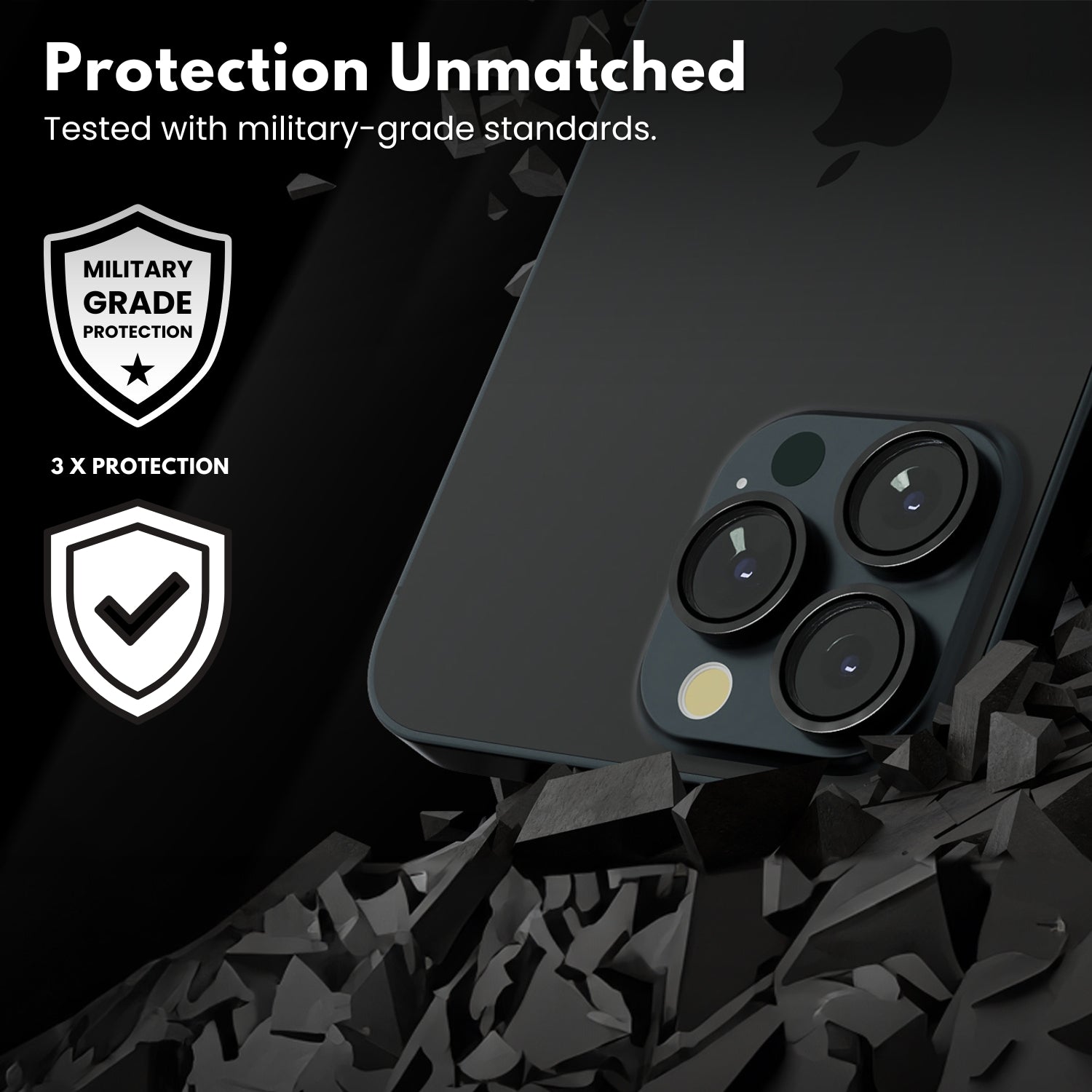 Clear Pro Lens Protector For iPhone 15 Pro Max