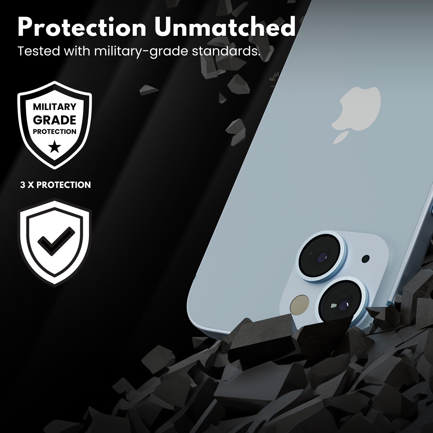 Clear Pro Lens Protector For iPhone 15