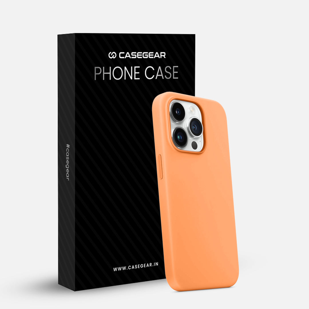 Silicone Grip Case For iPhone 14 Pro