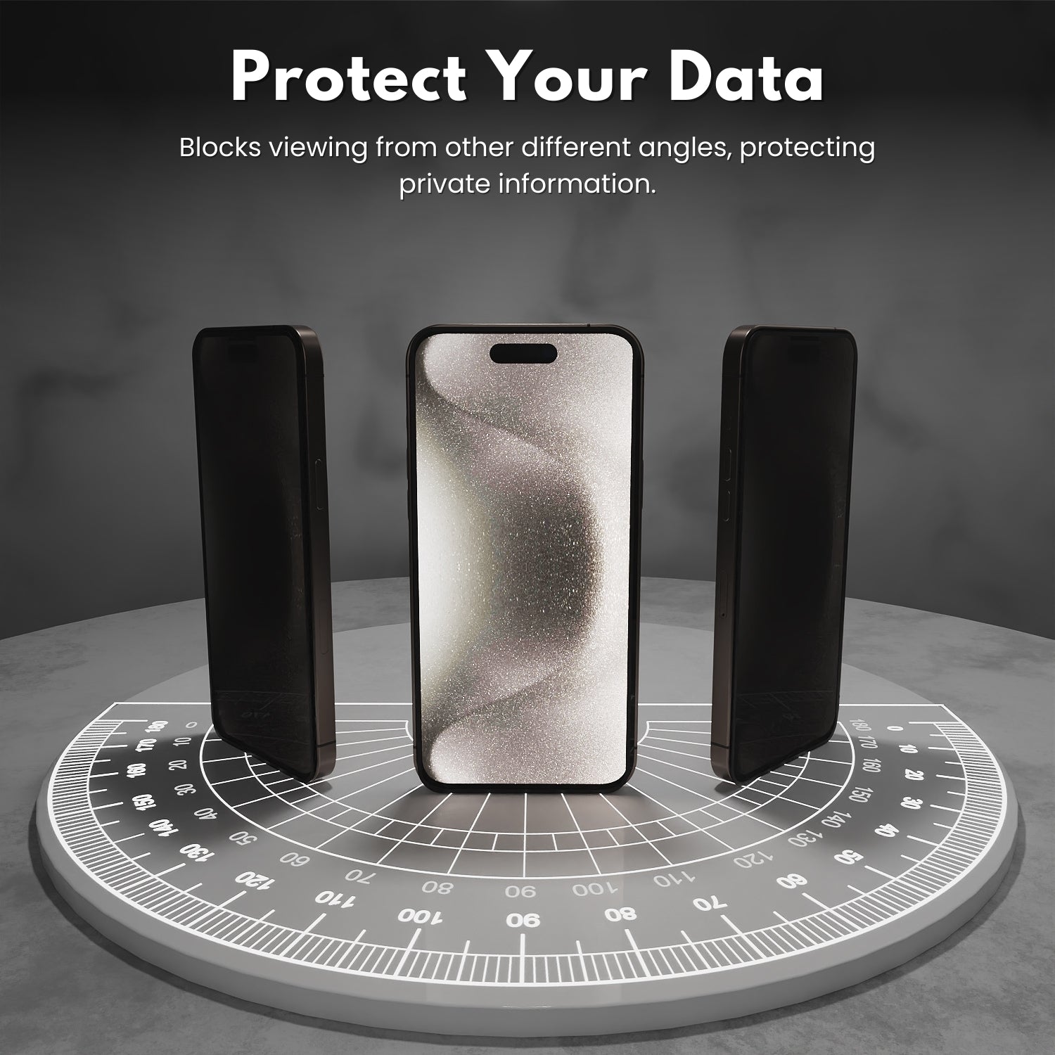 Impact Pro (Privacy) Screen Protector For iPhone 15 Pro