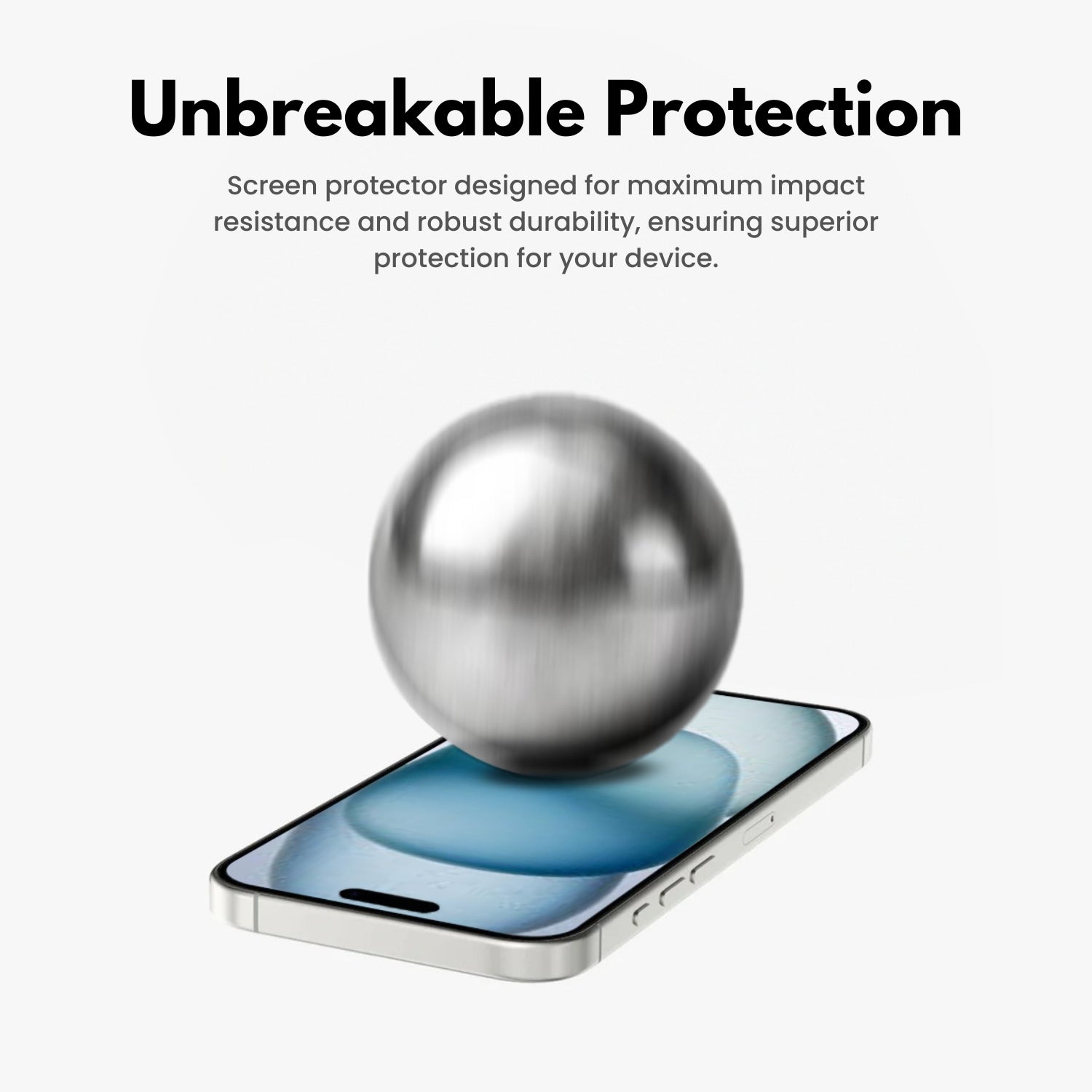 5D Ultra Impact Screen Protector For iPhone 15