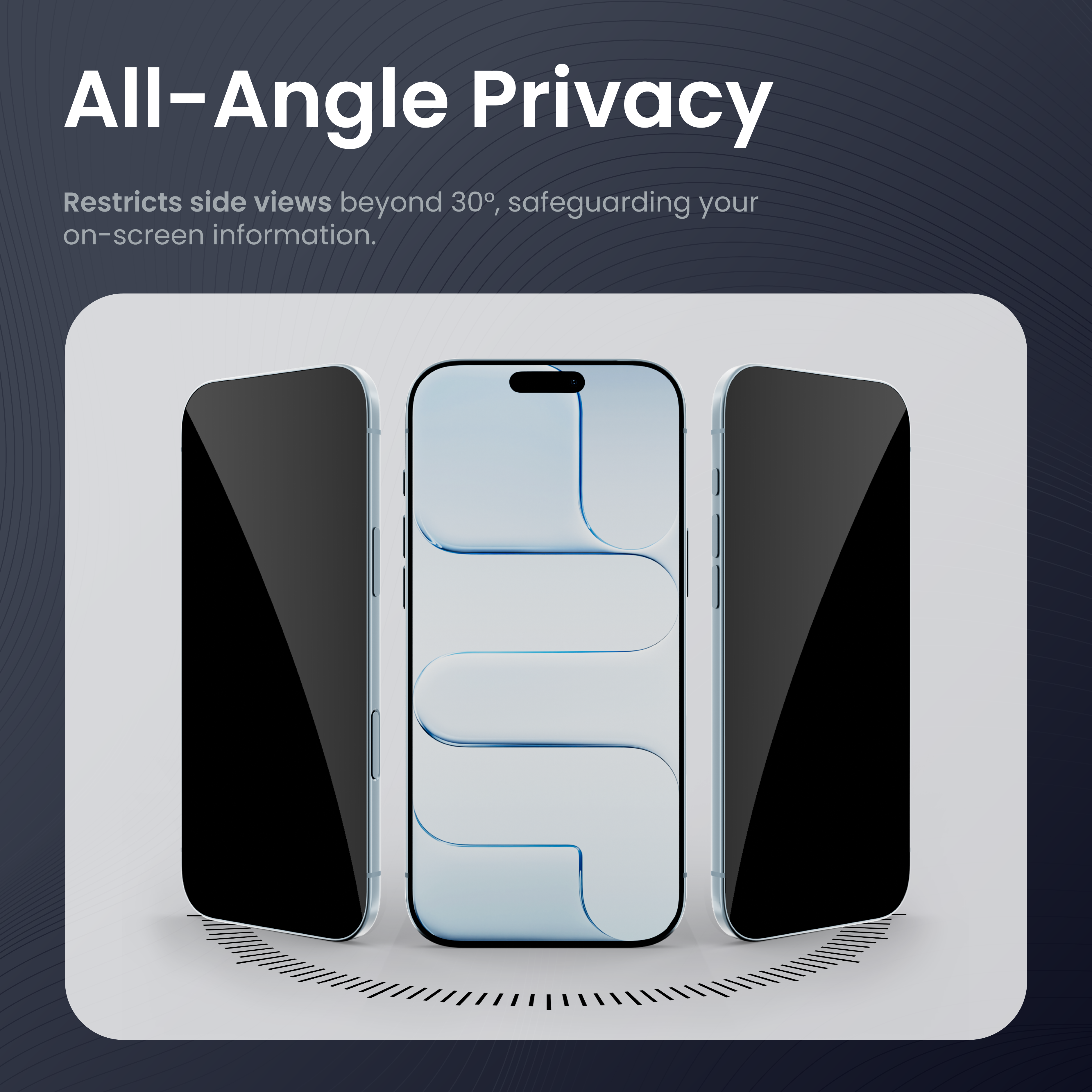 Impact Pro (Privacy) Screen Protector For iPhone Air