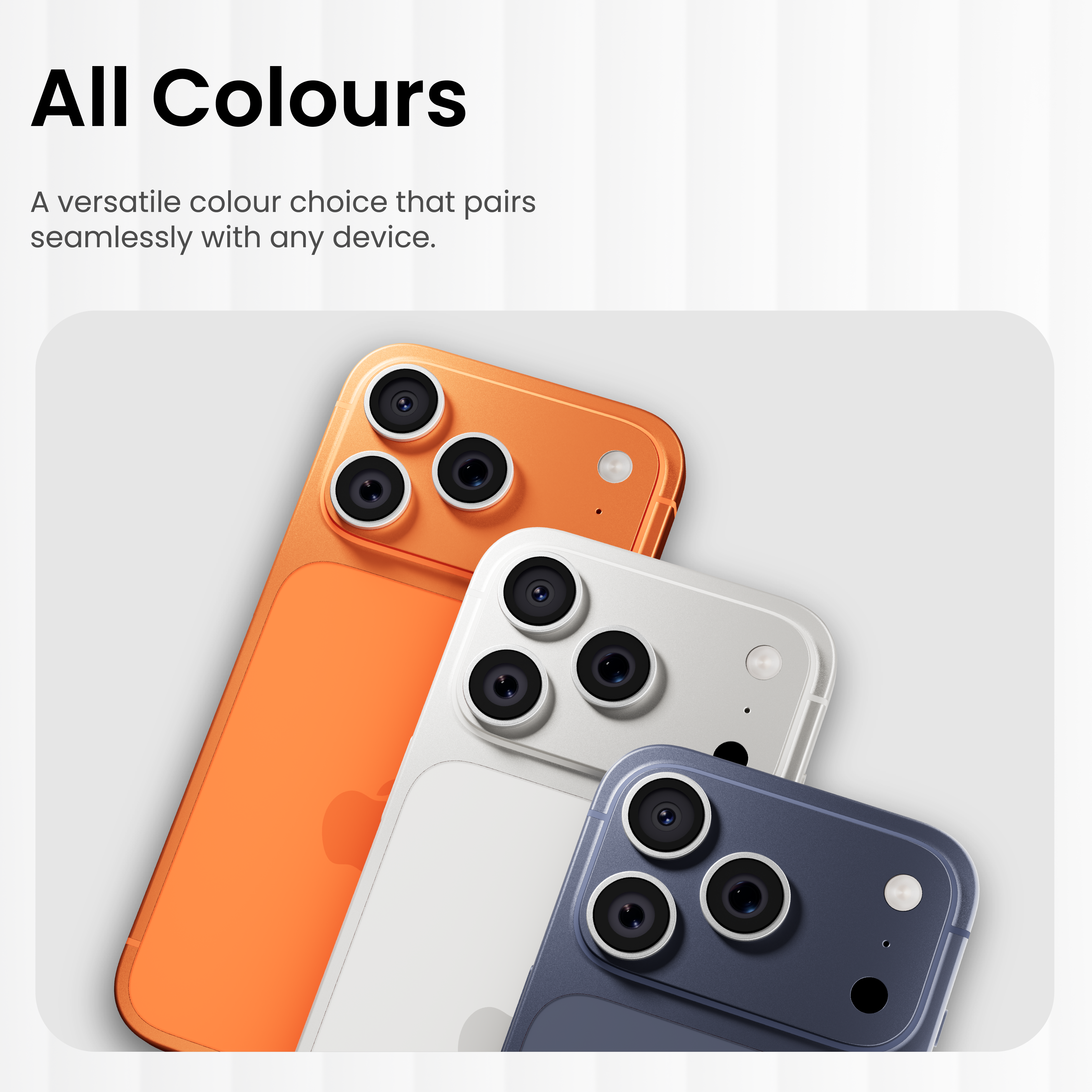 Clear Pro Lens Protector For iPhone 17 Pro Max