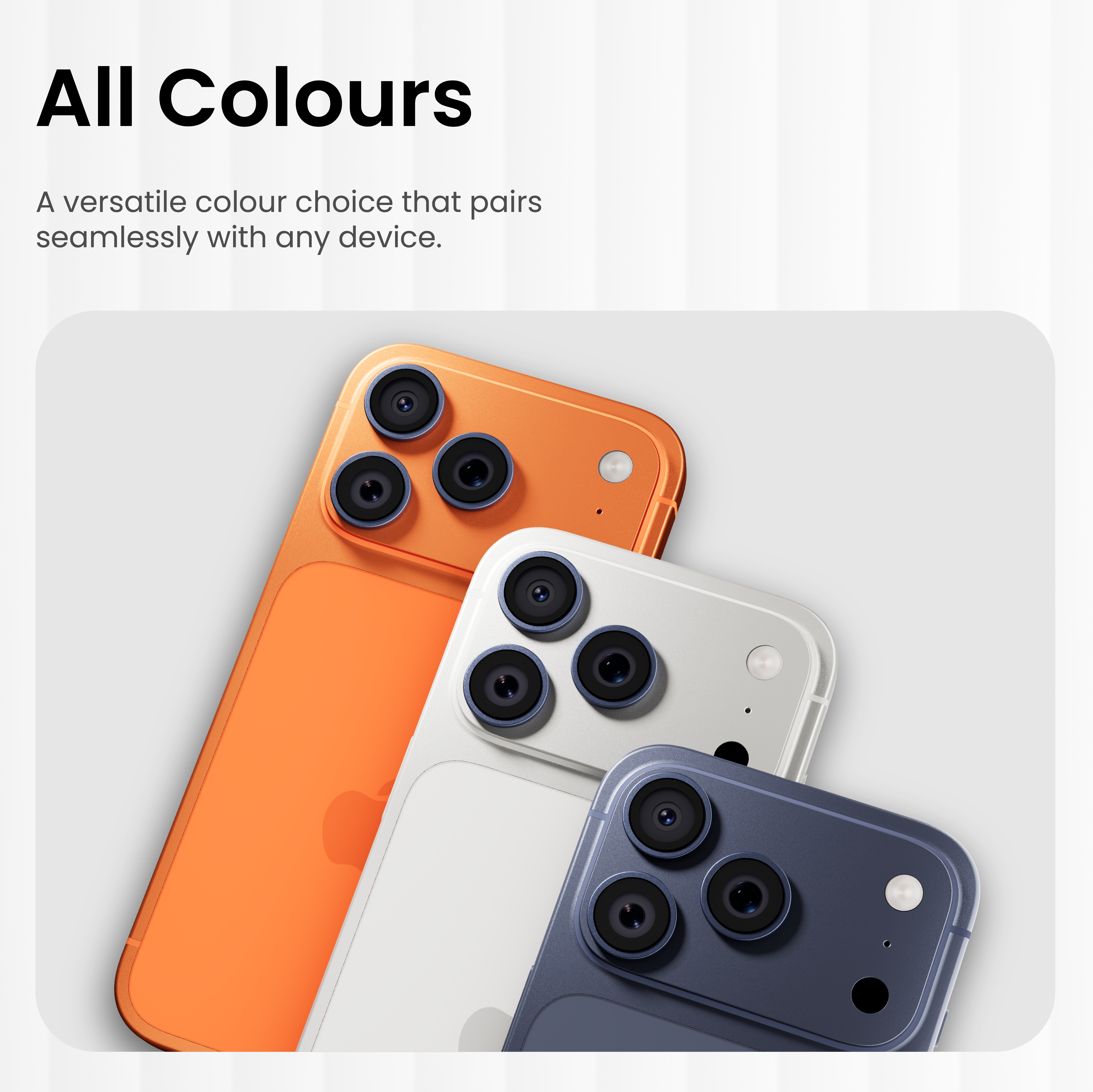 Clear Pro Lens Protector For iPhone 17 Pro Max