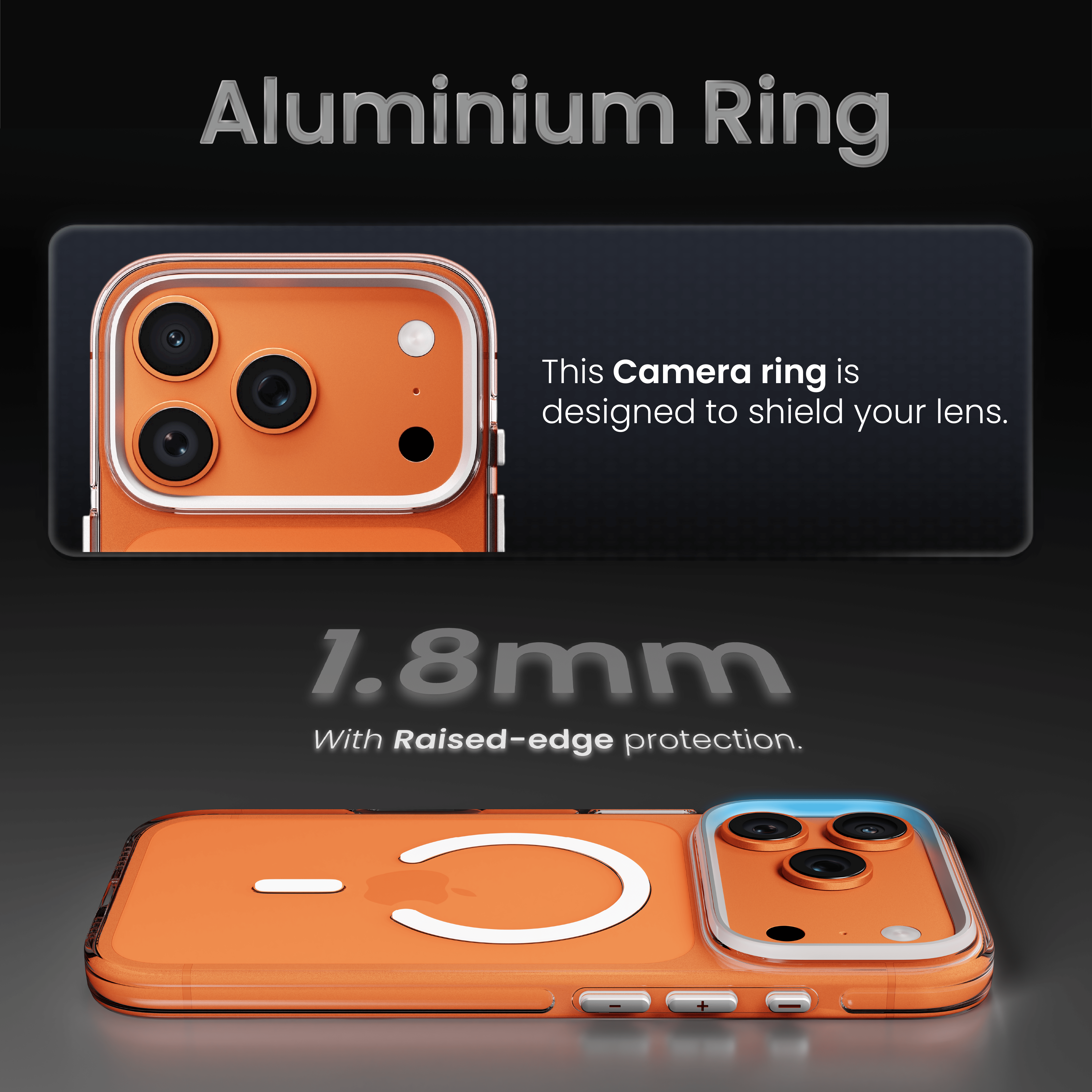 Super Crystal Case Cover For iPhone 17 Pro