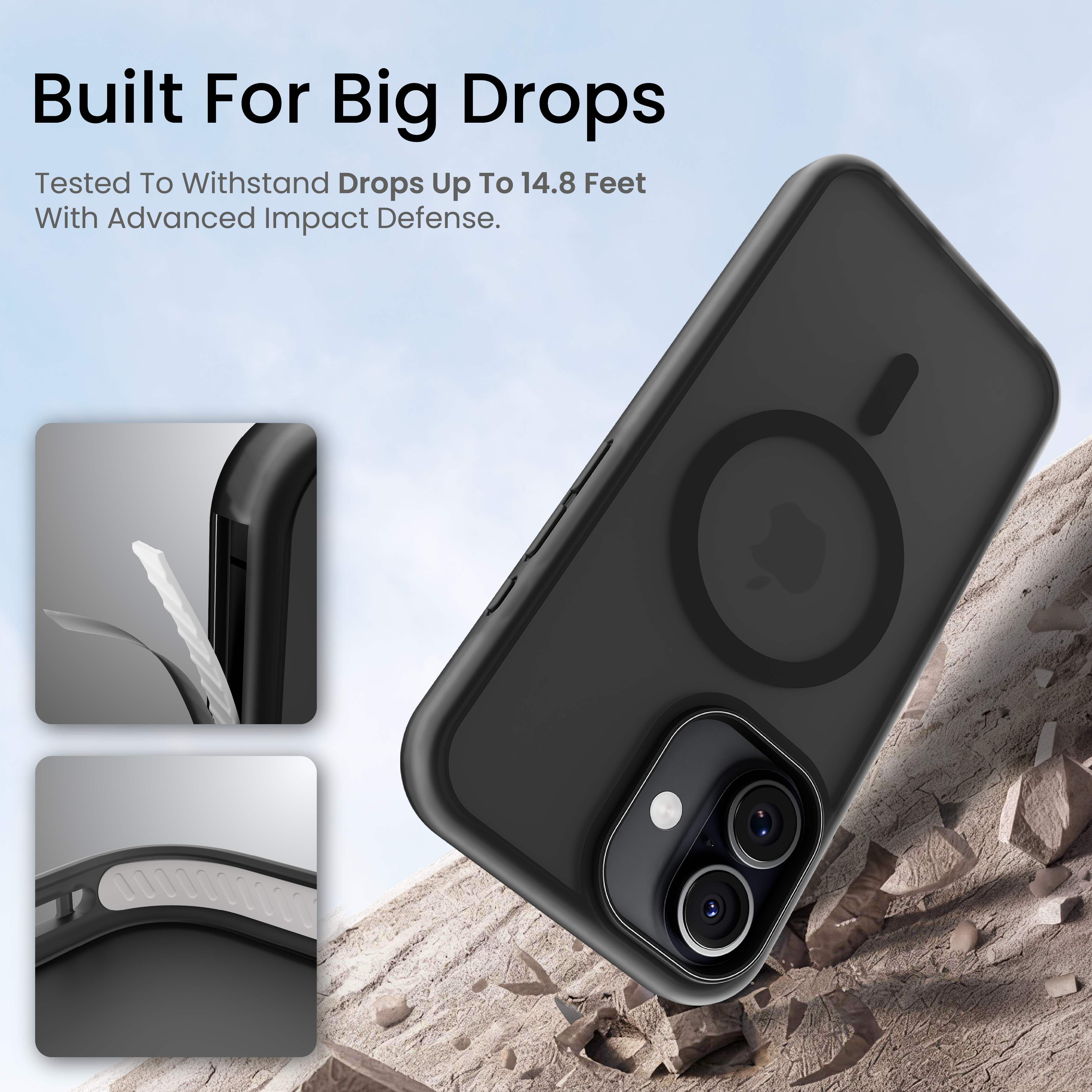 Bold Pro Case Cover For iPhone 17