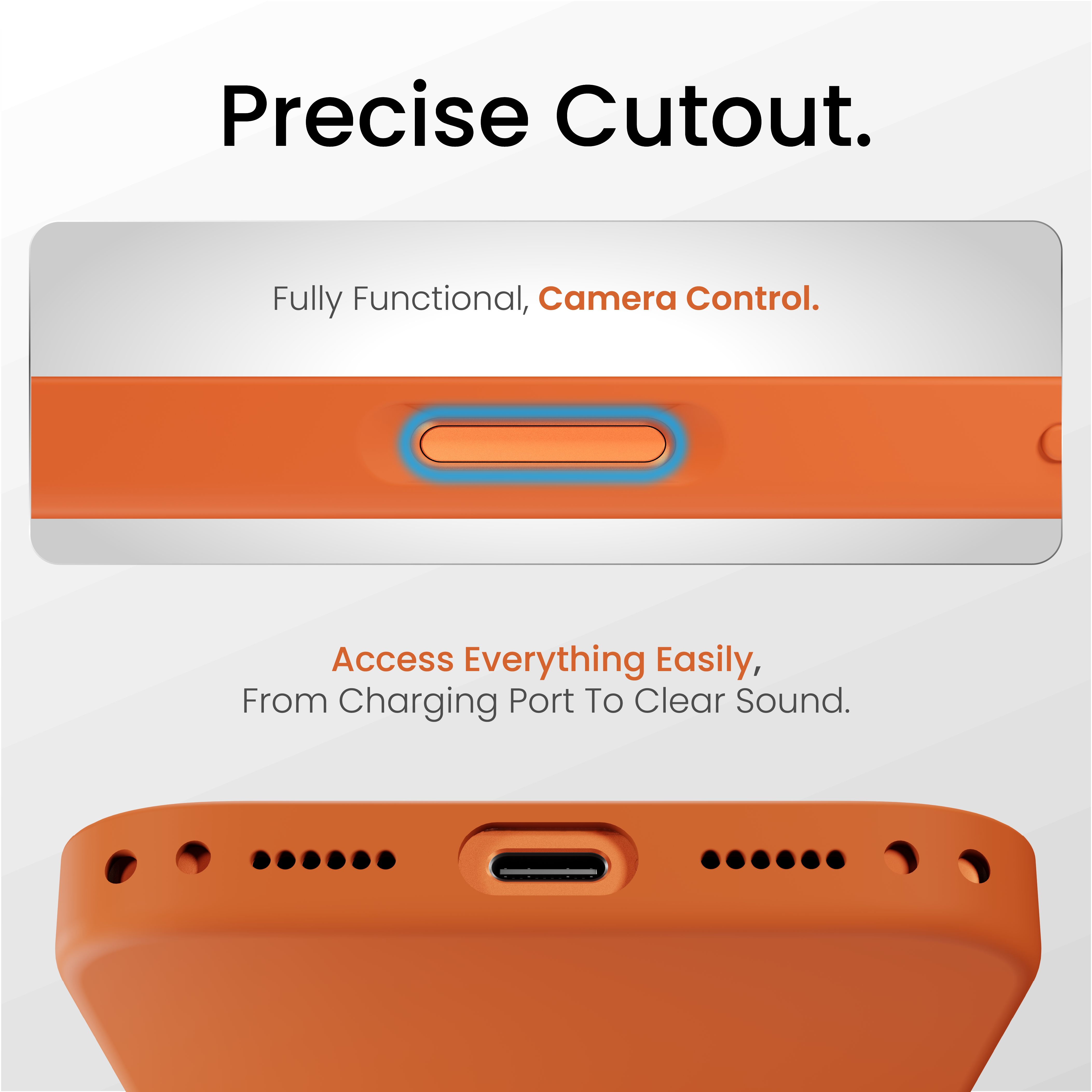 Silicone Snap Fit Case Cover For iPhone 17 Pro Max