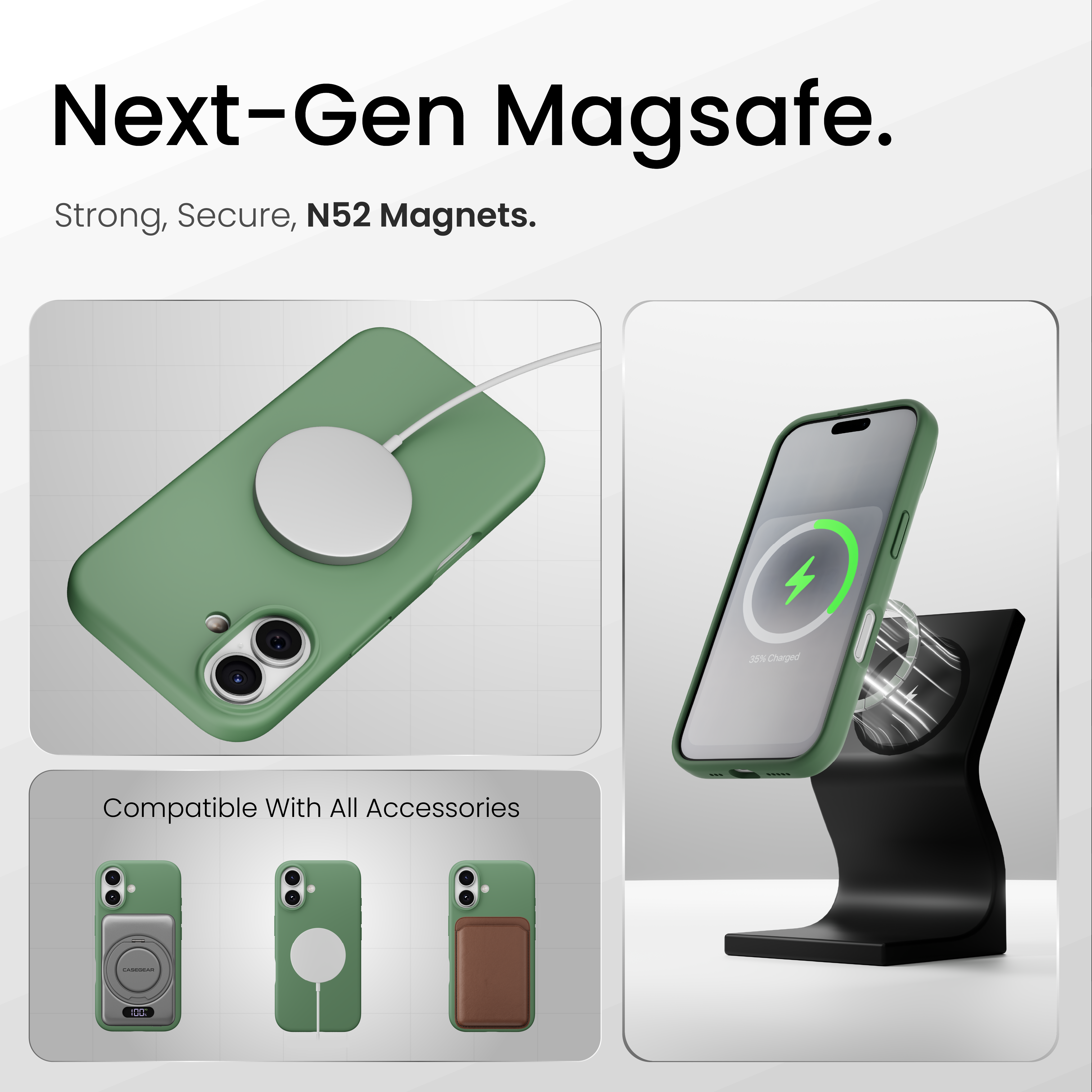Silicone Snap Fit Case Cover For iPhone 17