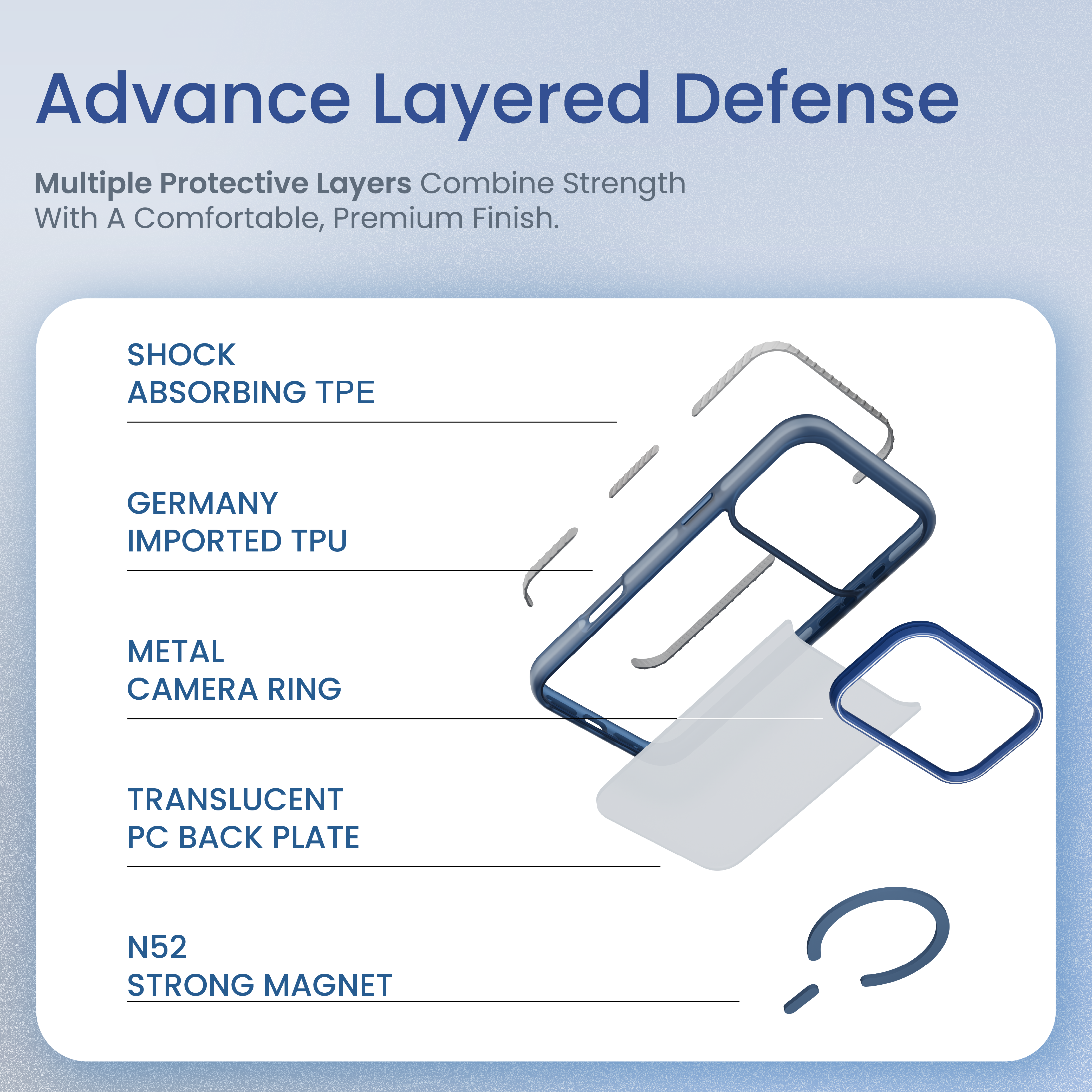 Bold Pro Case Cover For iPhone 17 Pro